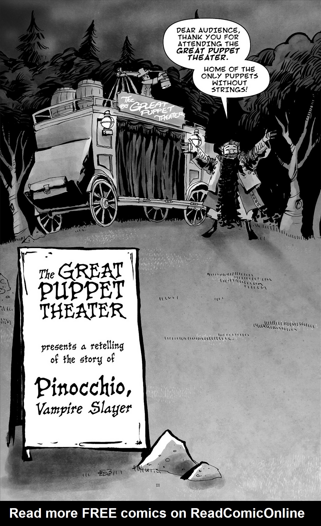 Read online Pinocchio Vampire Slayer And The Great Puppet Theater comic -  Issue # TPB (Part 1) - 6