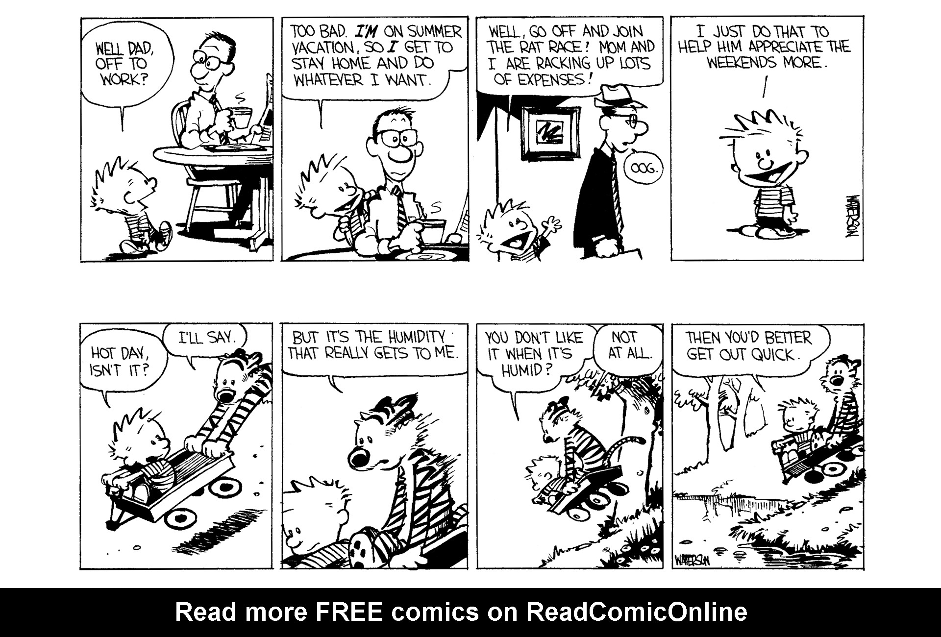 Read online Calvin and Hobbes comic -  Issue #1 - 156