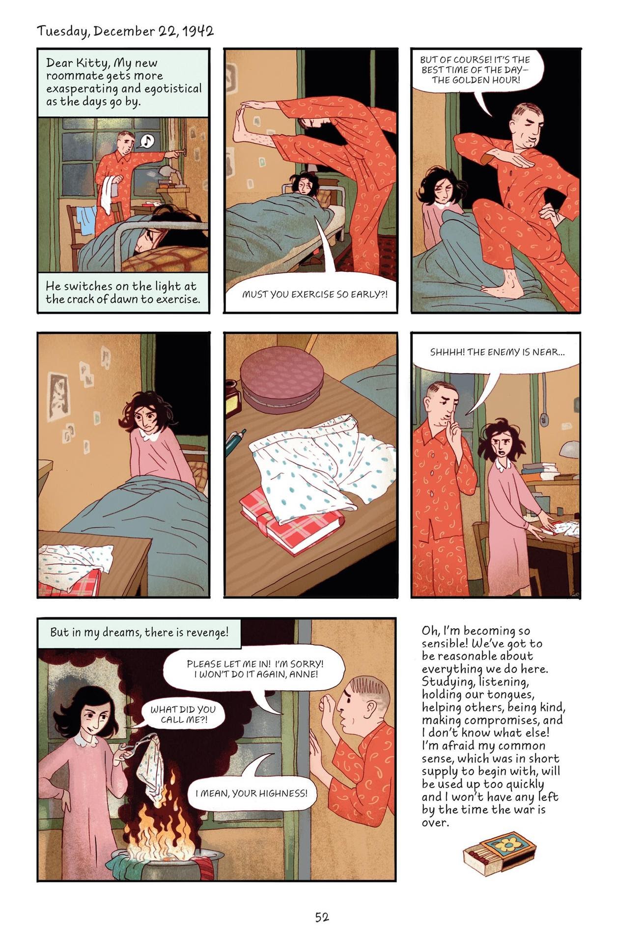 Read online Anne Frank’s Diary: The Graphic Adaptation comic -  Issue # TPB - 55