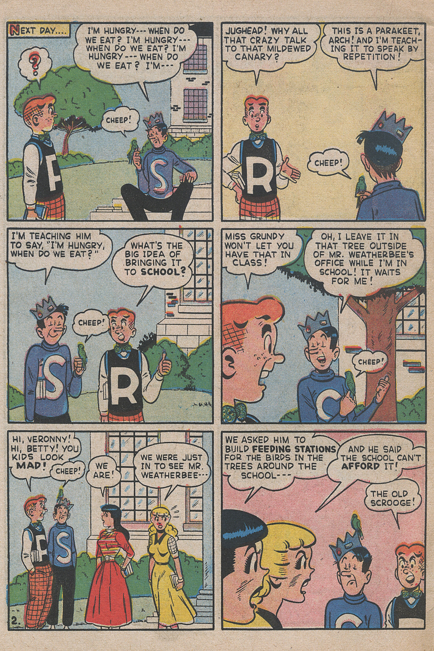 Read online Archie's Pal Jughead comic -  Issue #21 - 4