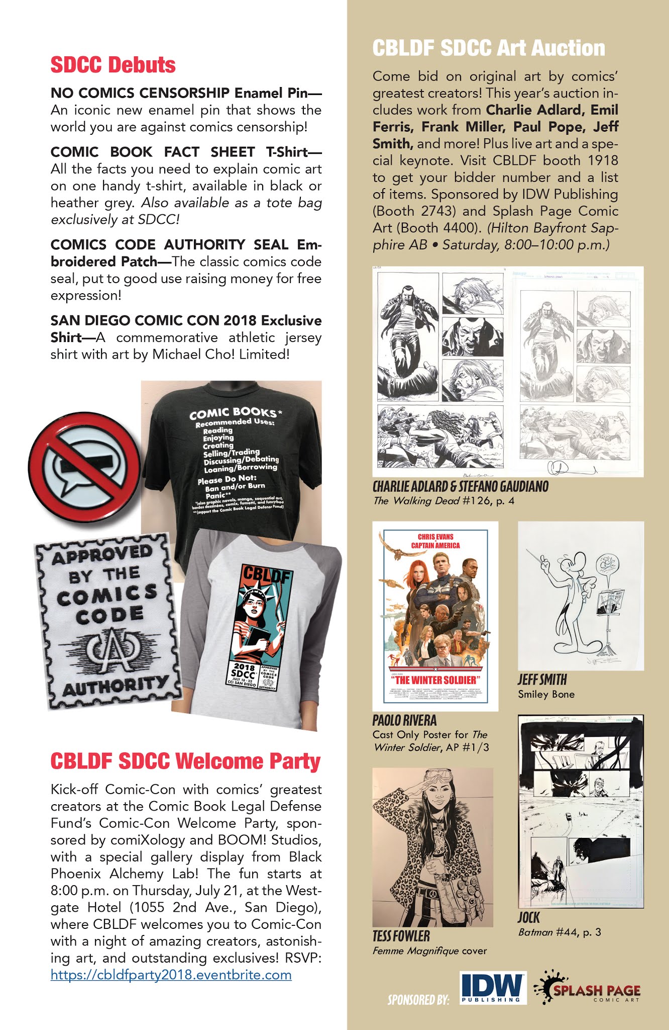 Read online Comic Book Legal Defense Fund Summer Update 2018 comic -  Issue # Full - 13