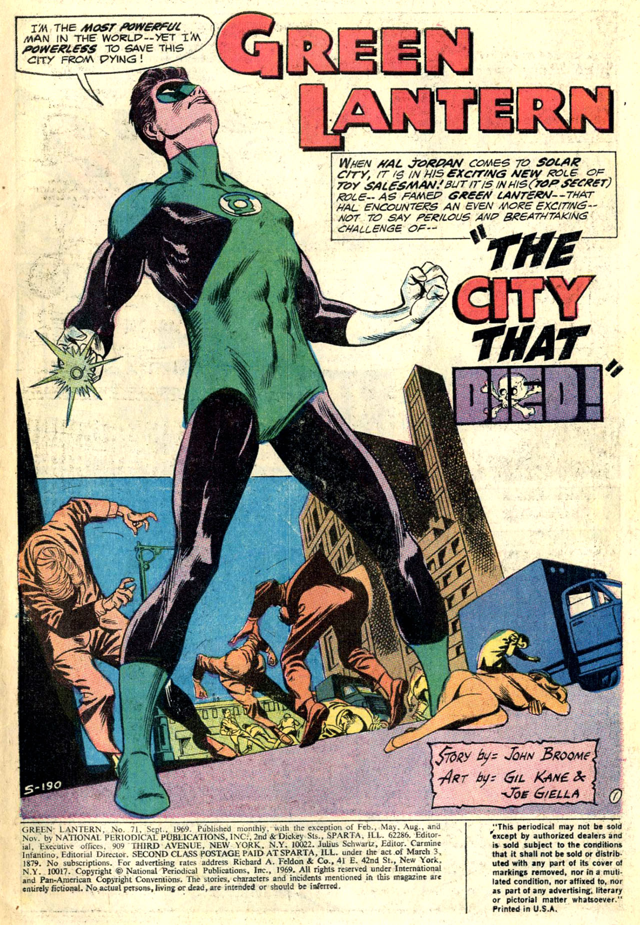 Green Lantern (1960) Issue #71 #74 - English 3