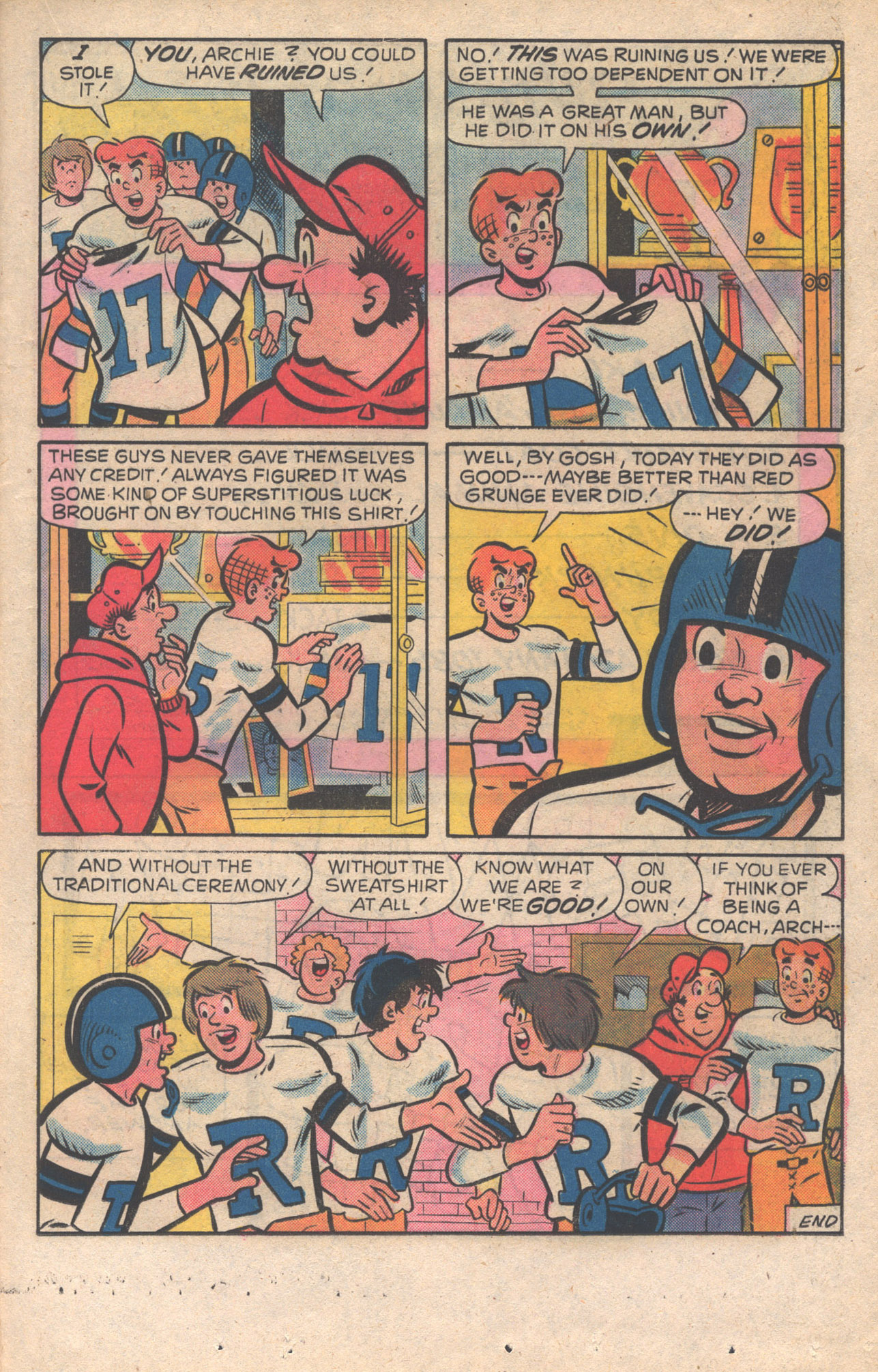 Read online Archie at Riverdale High (1972) comic -  Issue #31 - 17