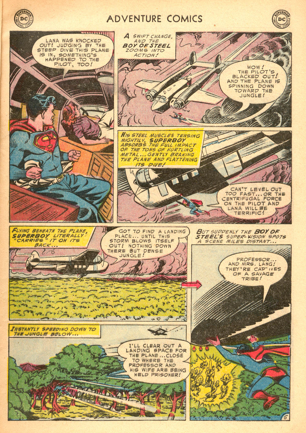 Read online Adventure Comics (1938) comic -  Issue #196 - 7