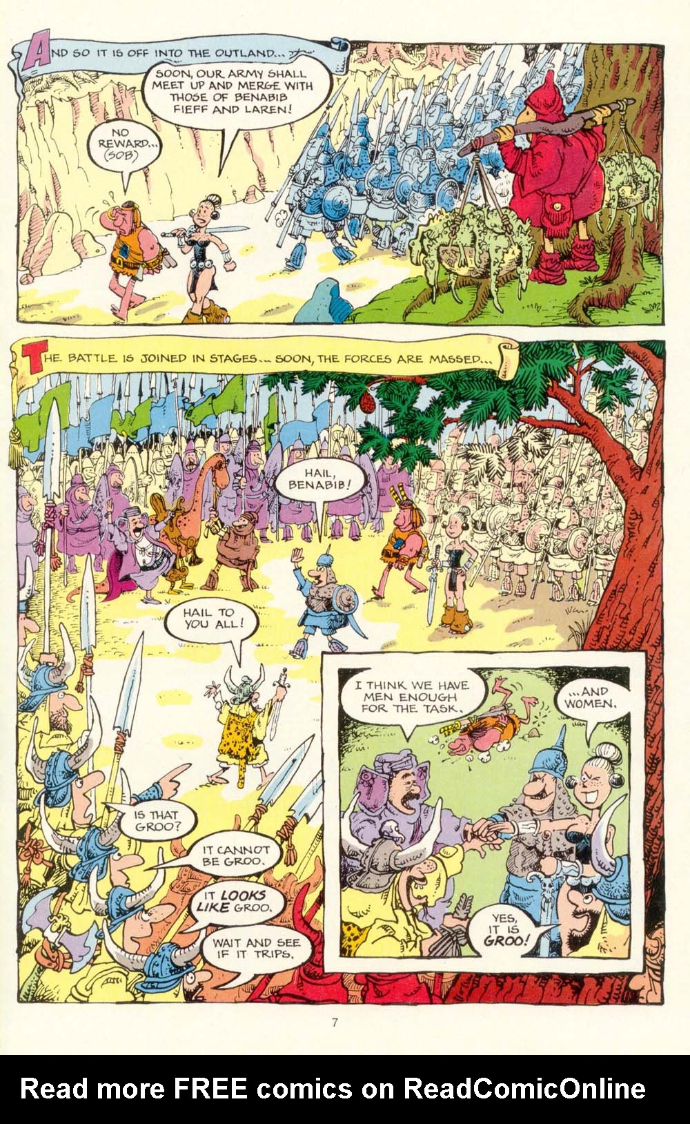 Read online Groo the Wanderer comic -  Issue #8 - 8