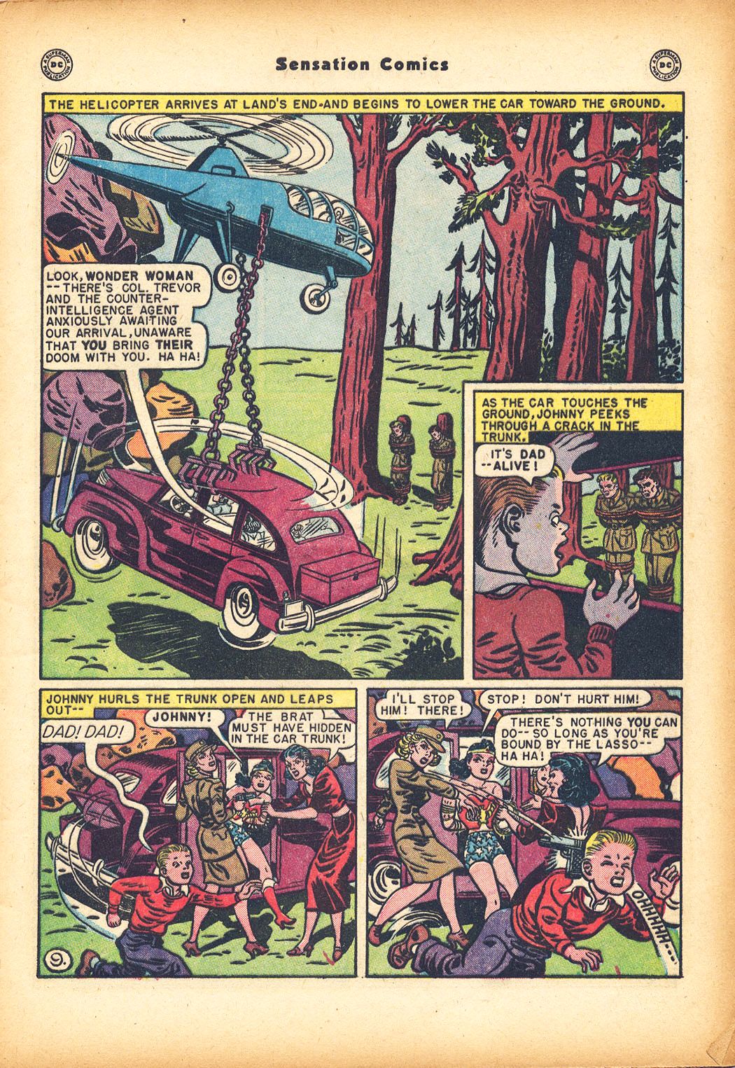 Read online Sensation (Mystery) Comics comic -  Issue #78 - 11