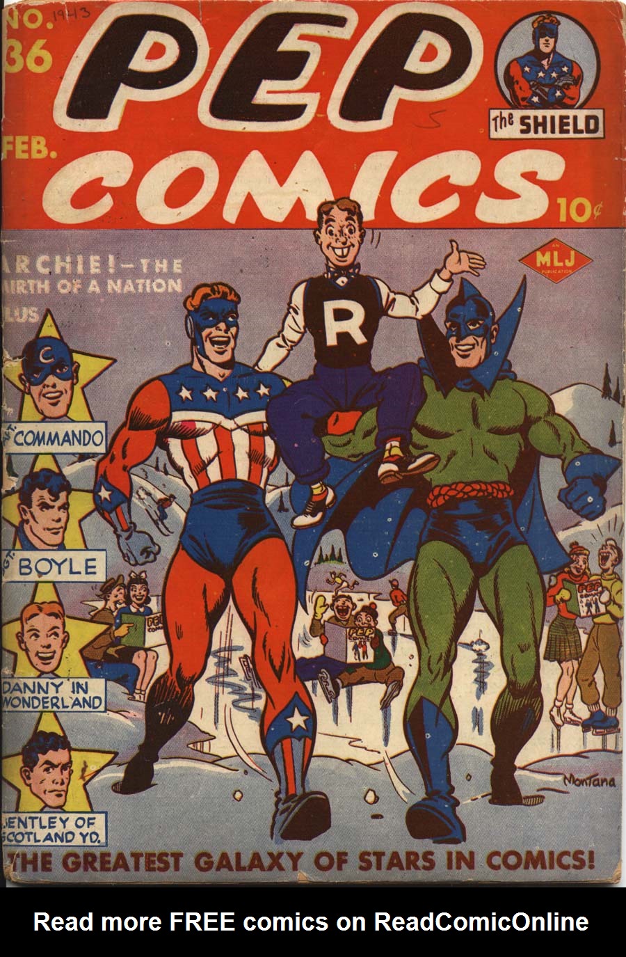 Read online Pep Comics comic -  Issue #36 - 1