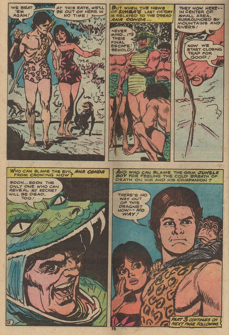 Read online Tarzan (1972) comic -  Issue #230 - 60