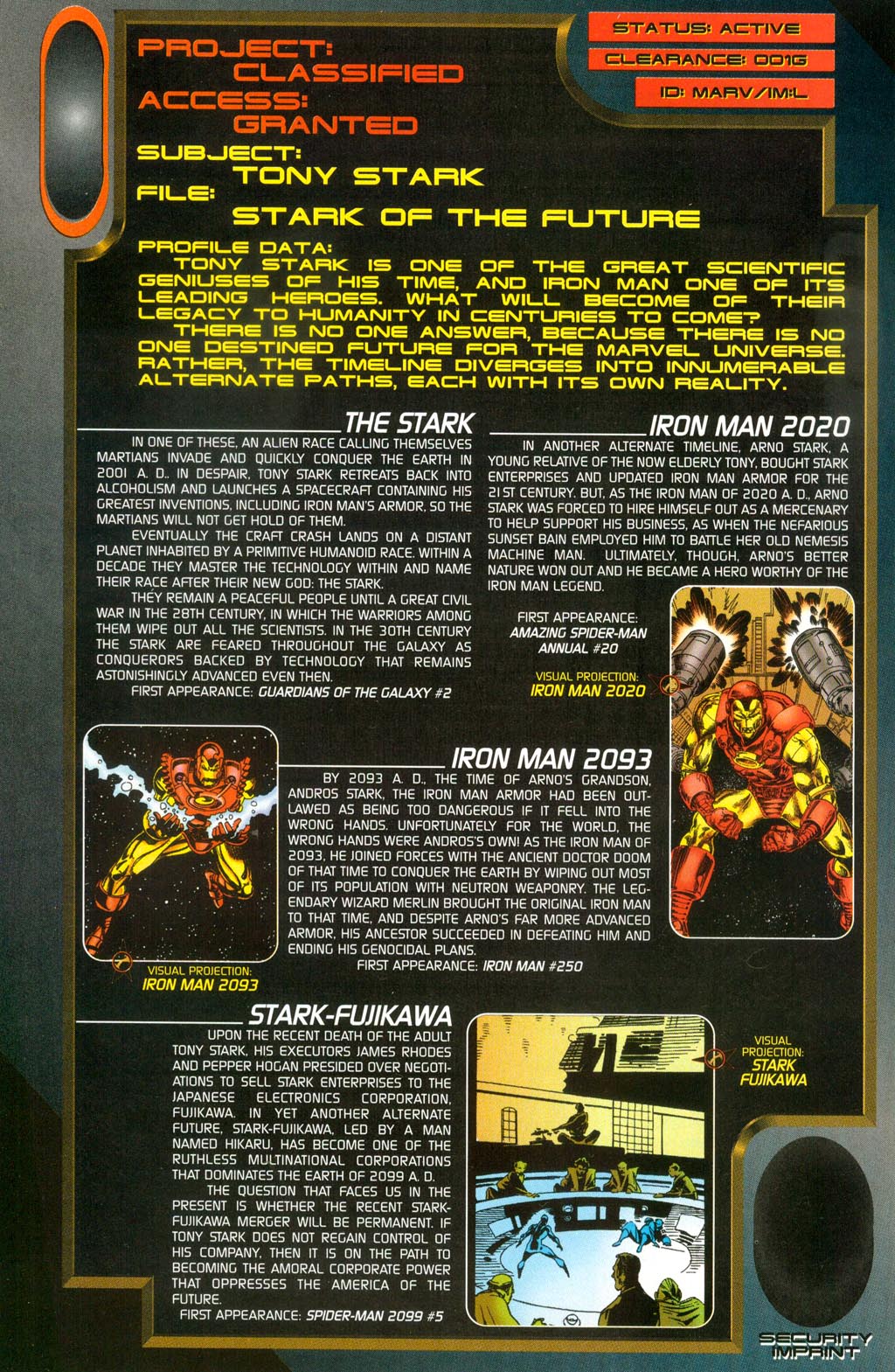 Read online Iron Man: The Legend comic -  Issue # Full - 45