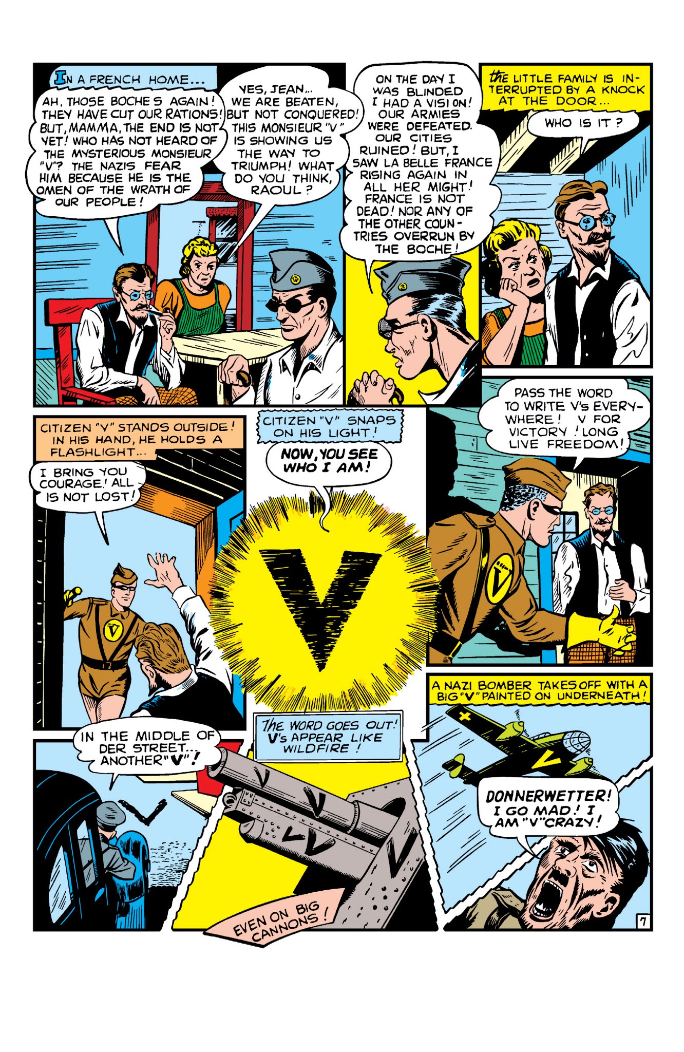 Read online Daring Mystery Comics comic -  Issue #8 - 9