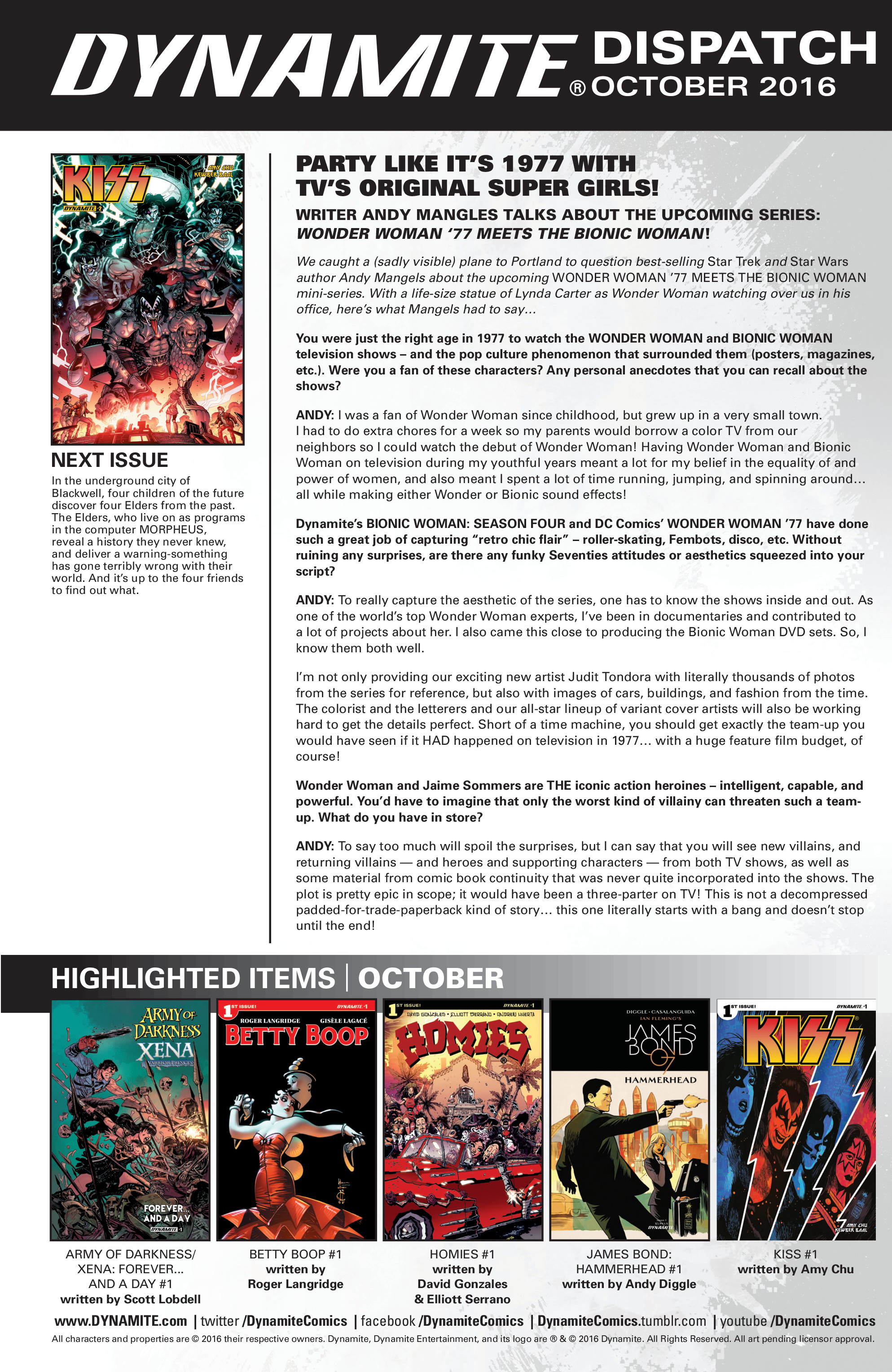 Read online KISS comic -  Issue #1 - 26