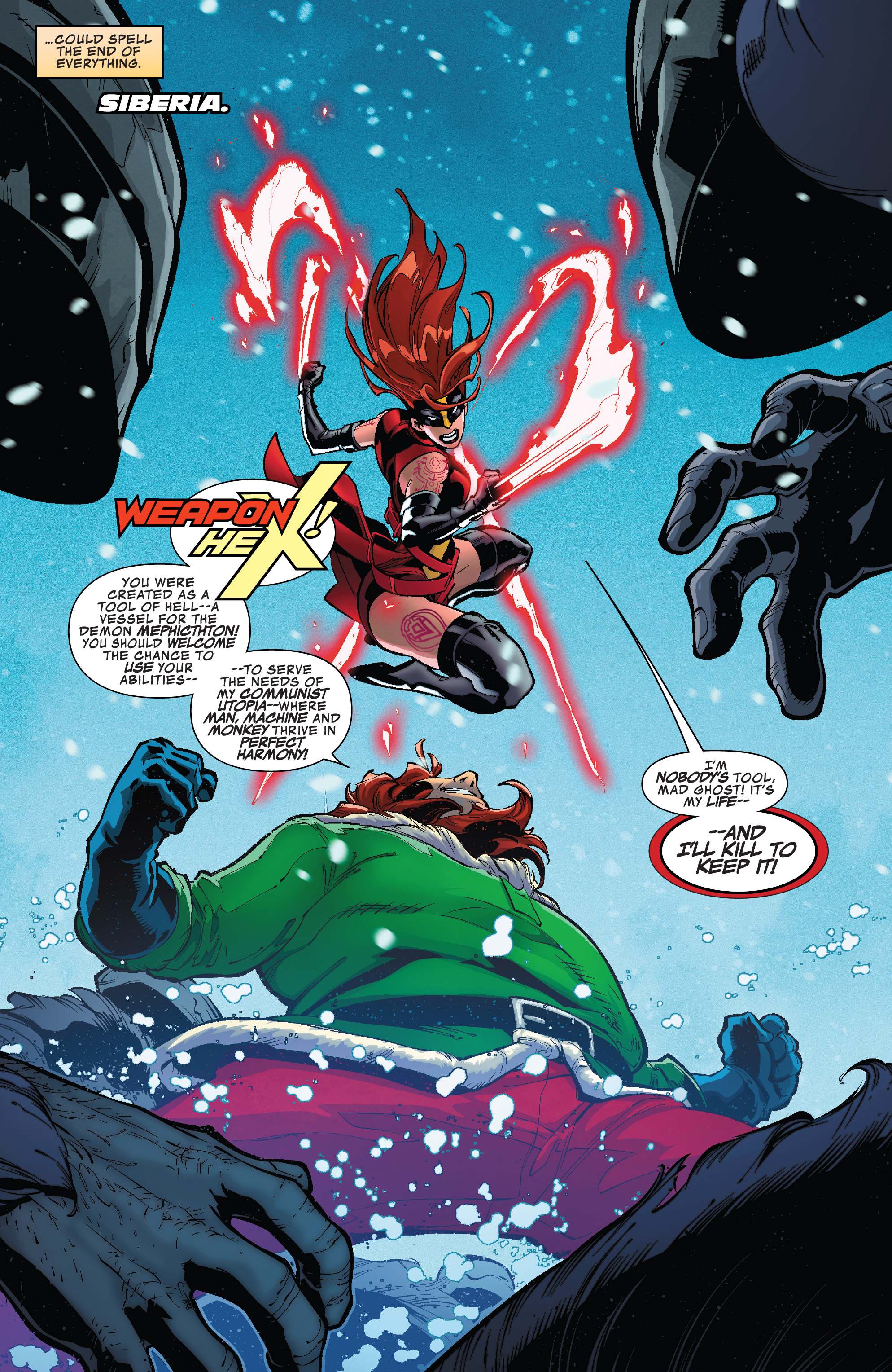 Read online Secret Warps: Weapon Hex Annual comic -  Issue # Full - 4