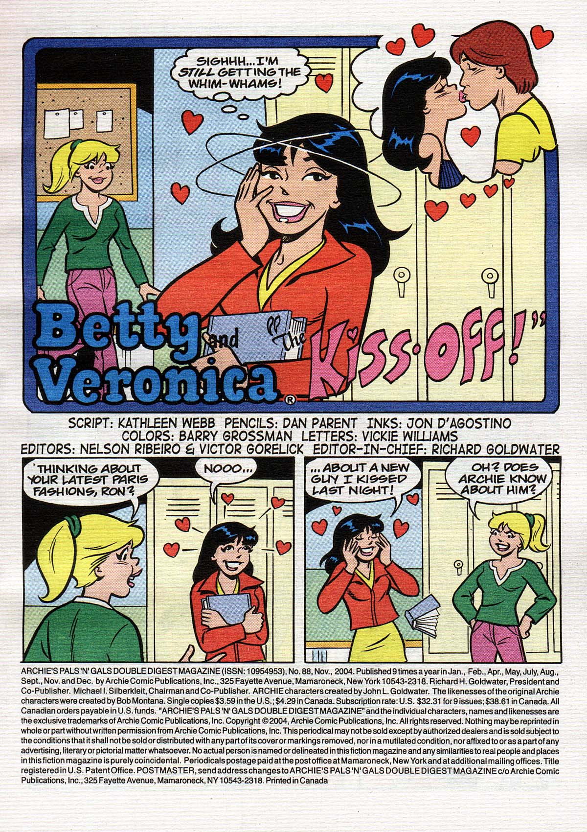 Read online Archie's Pals 'n' Gals Double Digest Magazine comic -  Issue #88 - 3