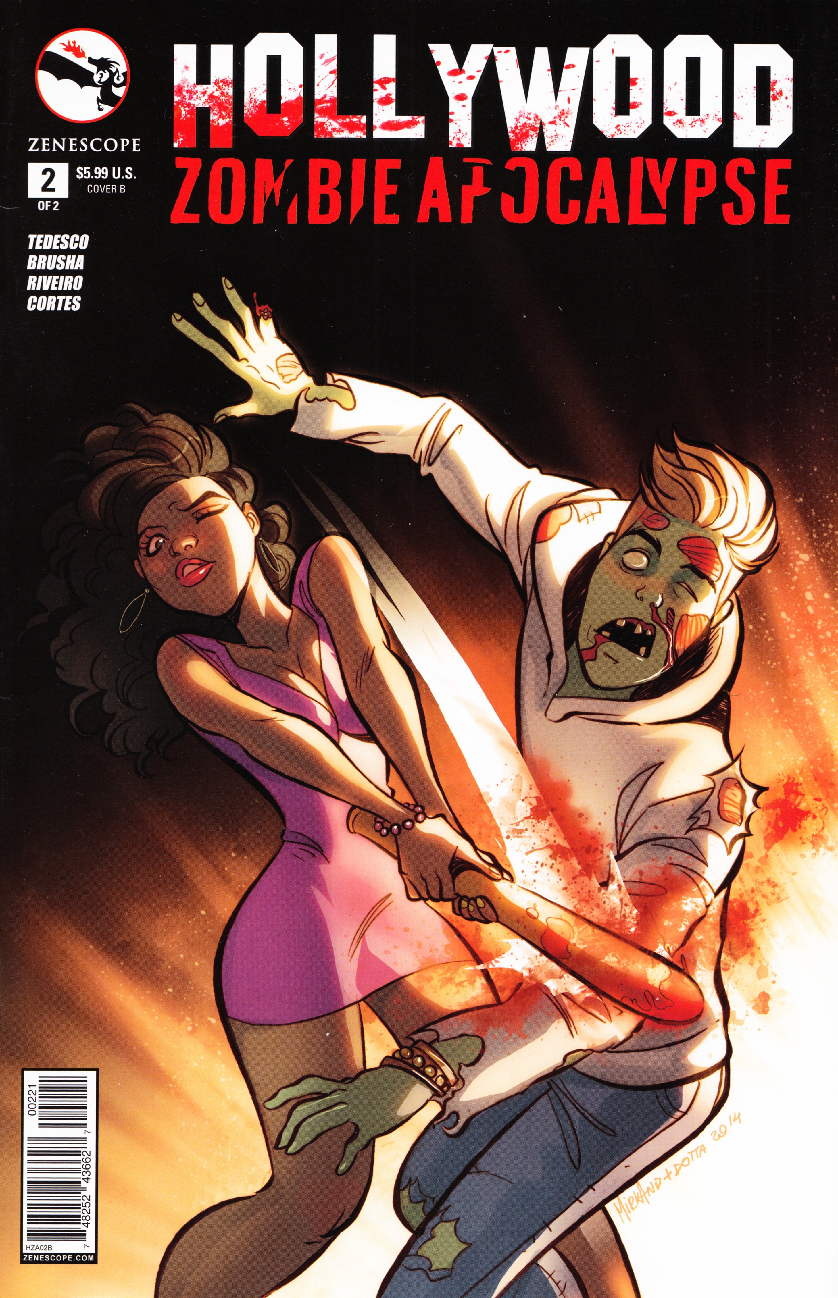 Read online Hollywood Zombie Apocalypse comic -  Issue #2 - 2