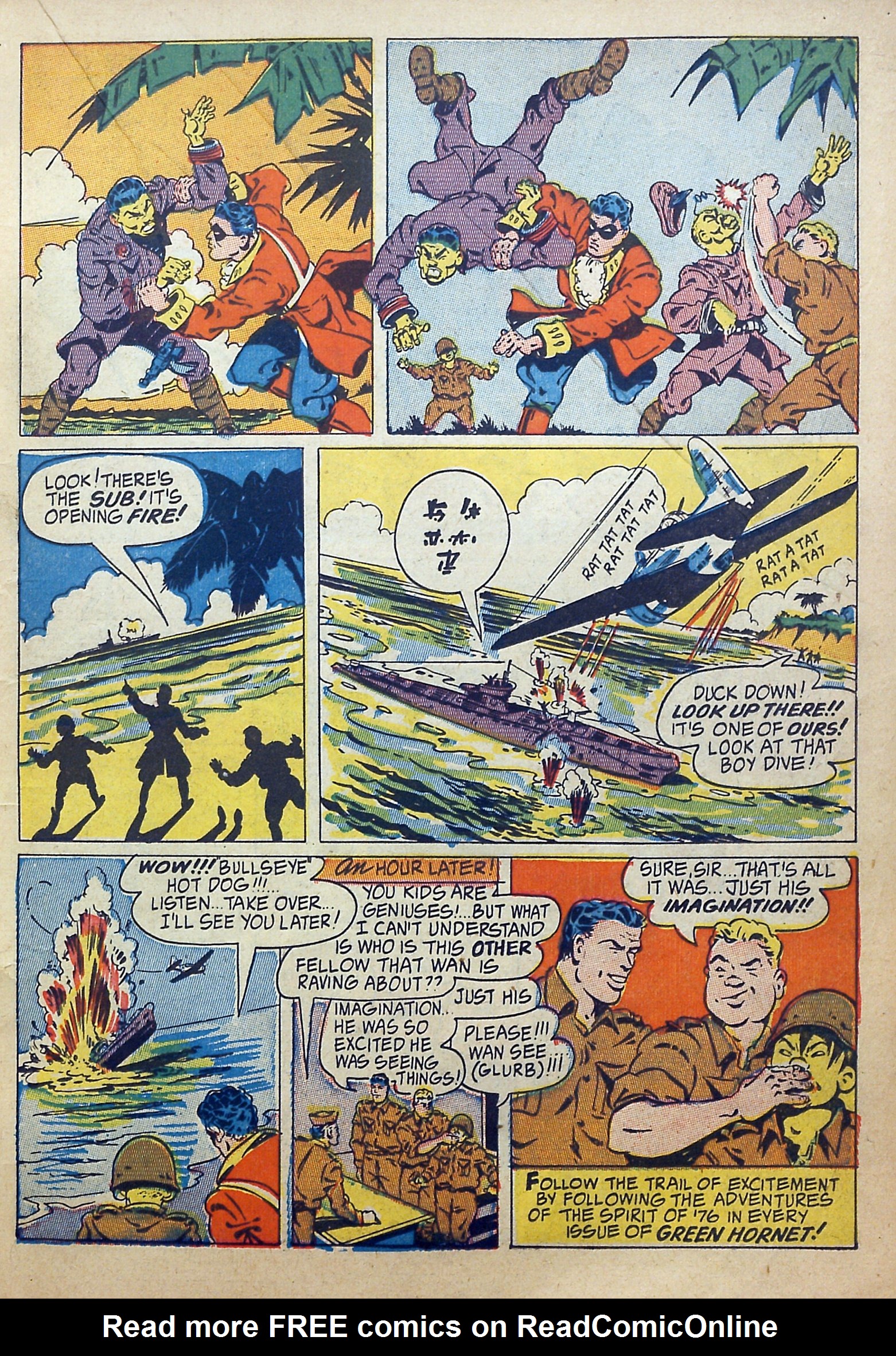 Read online Green Hornet Comics comic -  Issue #23 - 22