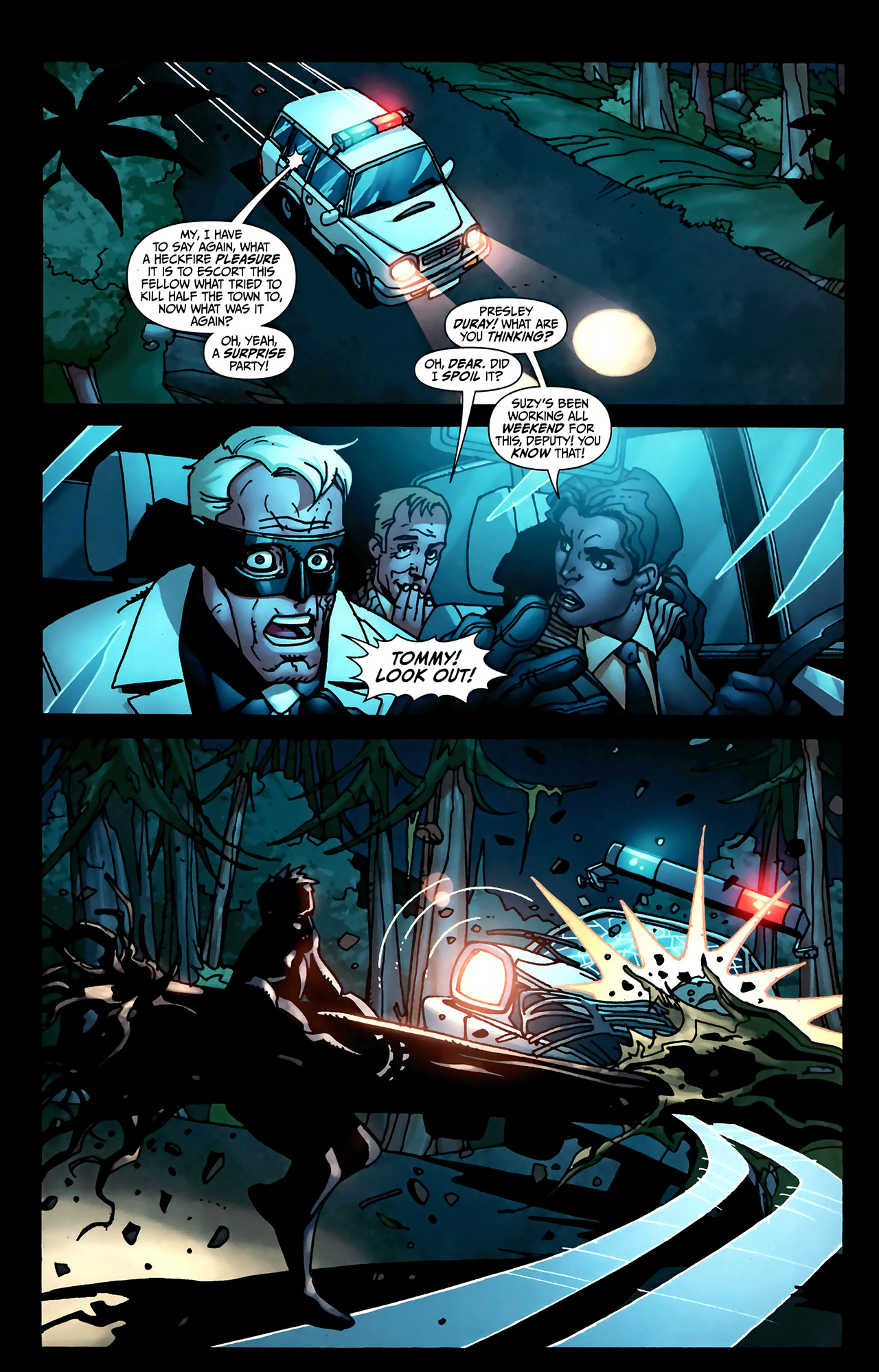 Read online Welcome To Tranquility: One Foot In The Grave comic -  Issue #1 - 18