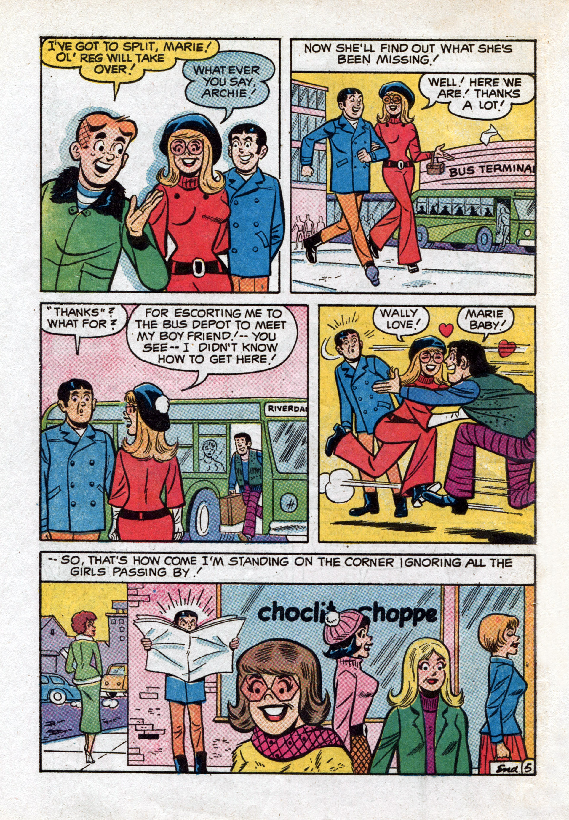 Read online Reggie and Me (1966) comic -  Issue #49 - 33