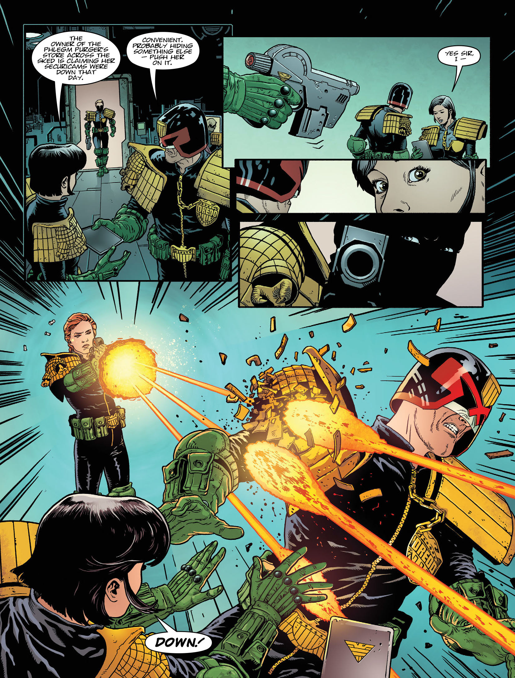 Read online 2000 AD comic -  Issue #1964 - 4