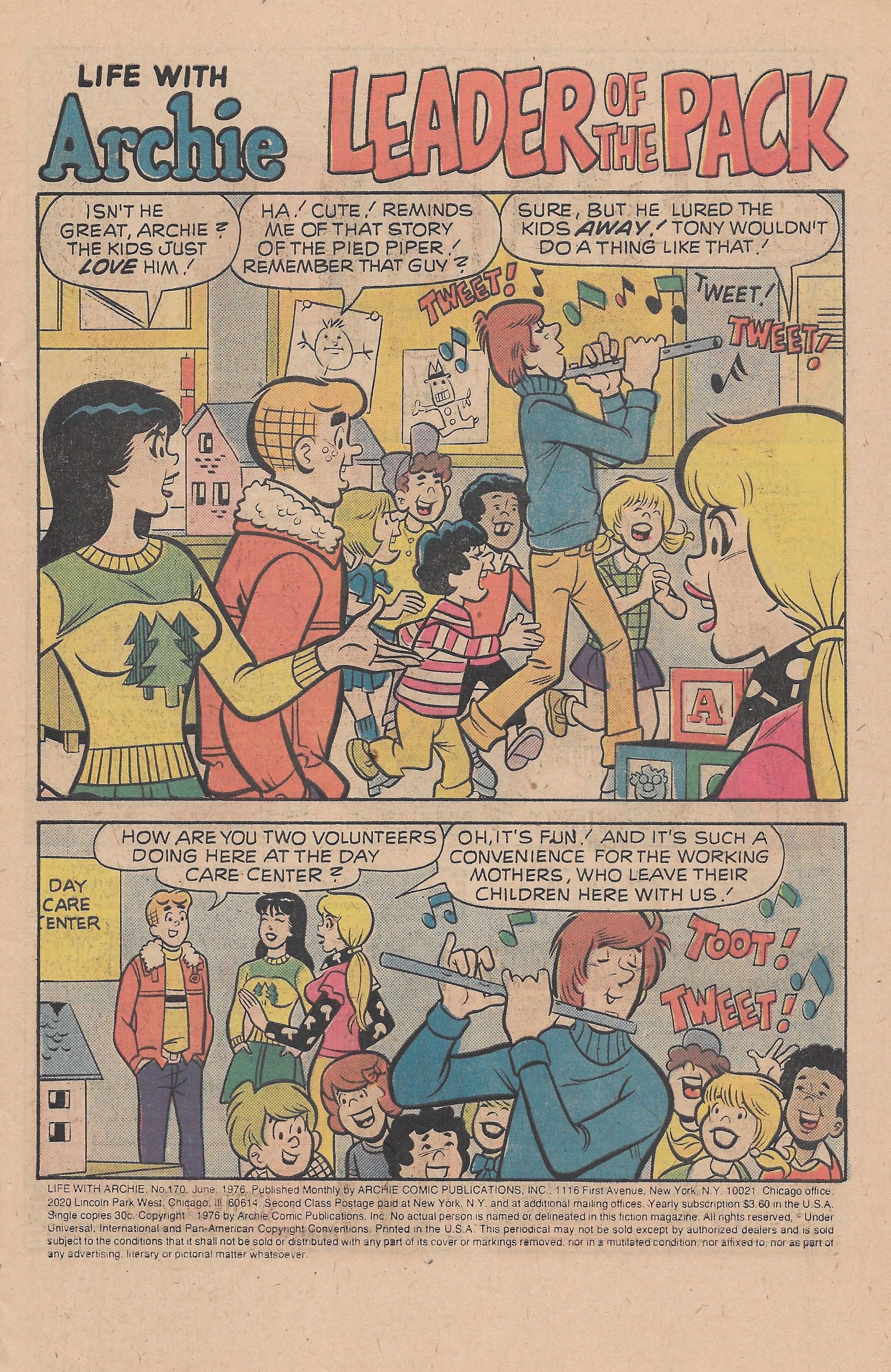 Read online Life With Archie (1958) comic -  Issue #170 - 3