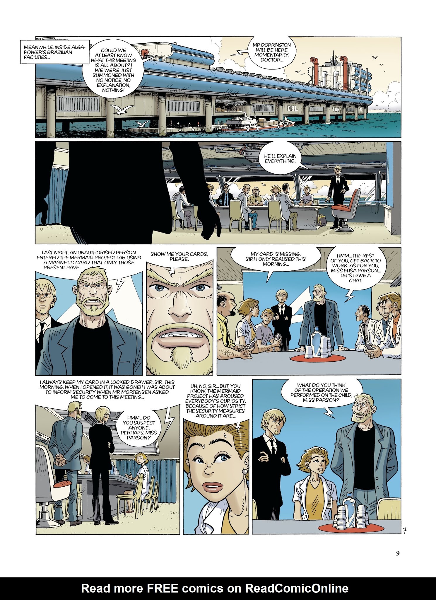 Read online Mermaid Project comic -  Issue #4 - 11