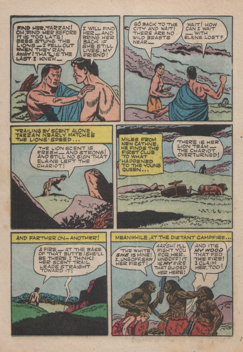 Read online Tarzan (1948) comic -  Issue #35 - 24