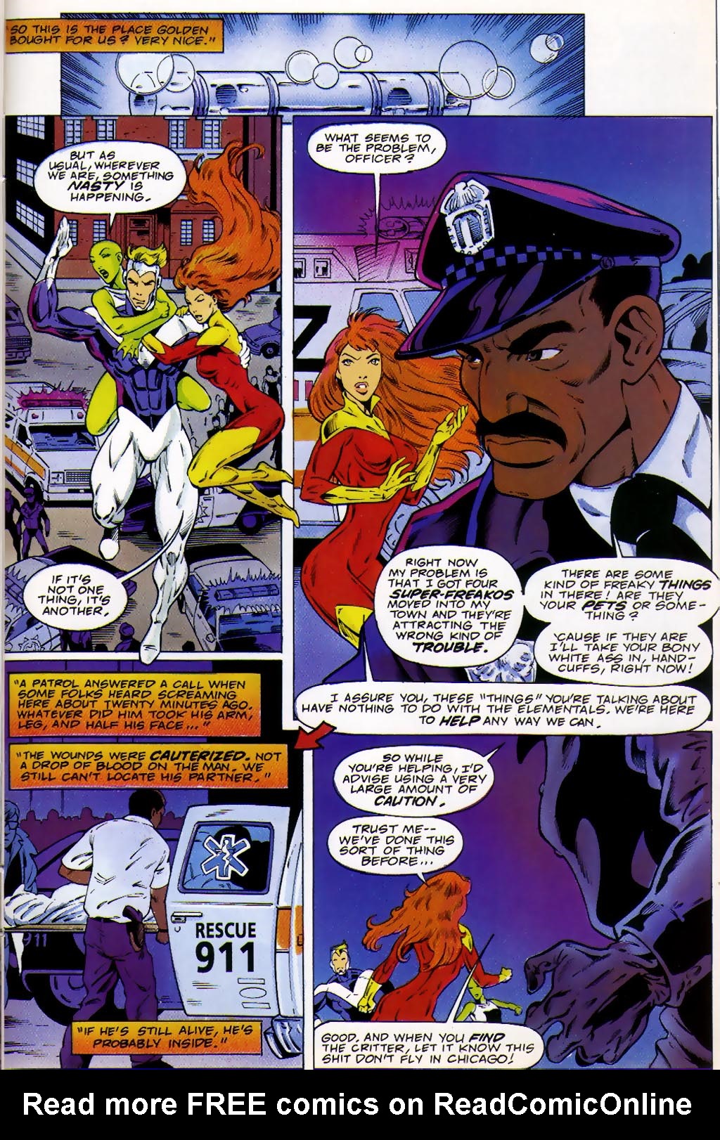 Read online Elementals (1995) comic -  Issue #1 - 21