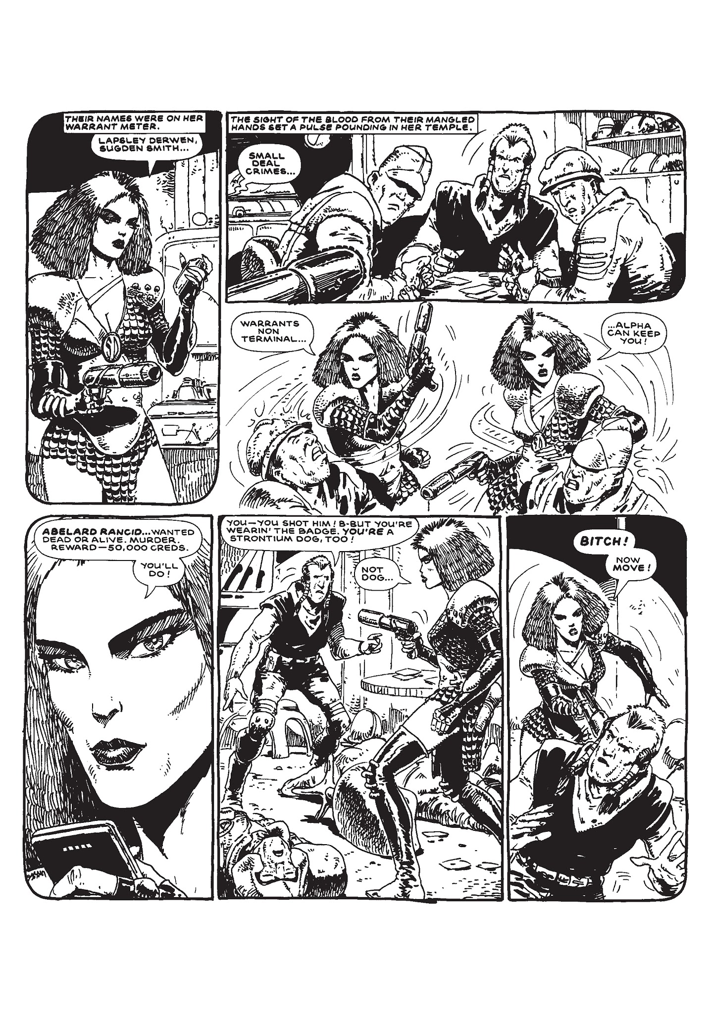 Read online Strontium Dog: Search/Destroy Agency Files comic -  Issue # TPB 4 - 12