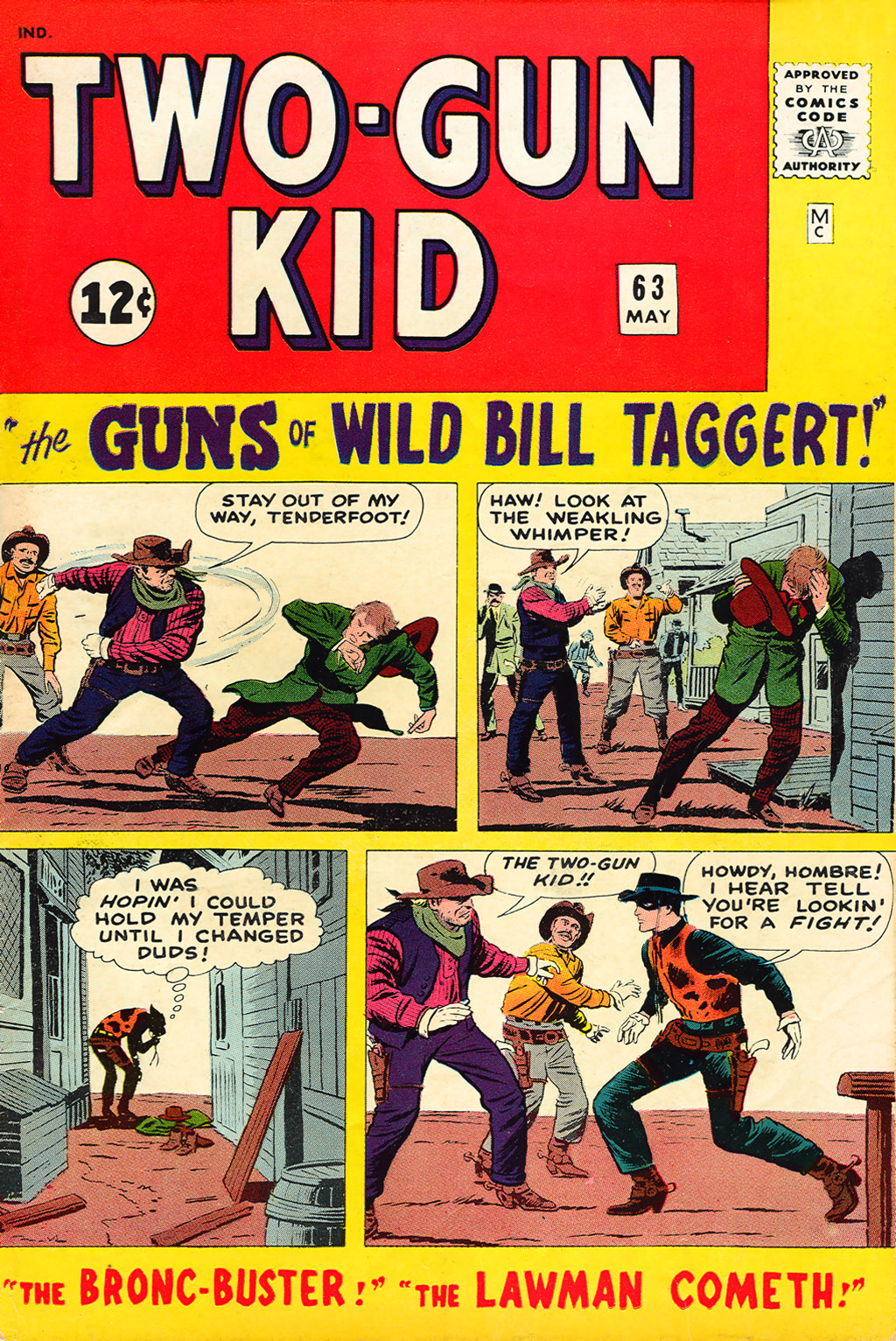 Read online Two-Gun Kid comic -  Issue #63 - 1