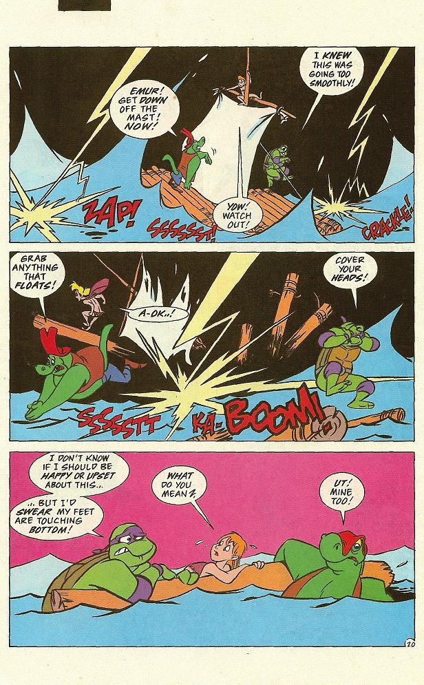 Read online Teenage Mutant Ninja Turtles Presents: Donatello and Leatherhead comic -  Issue #2 - 20