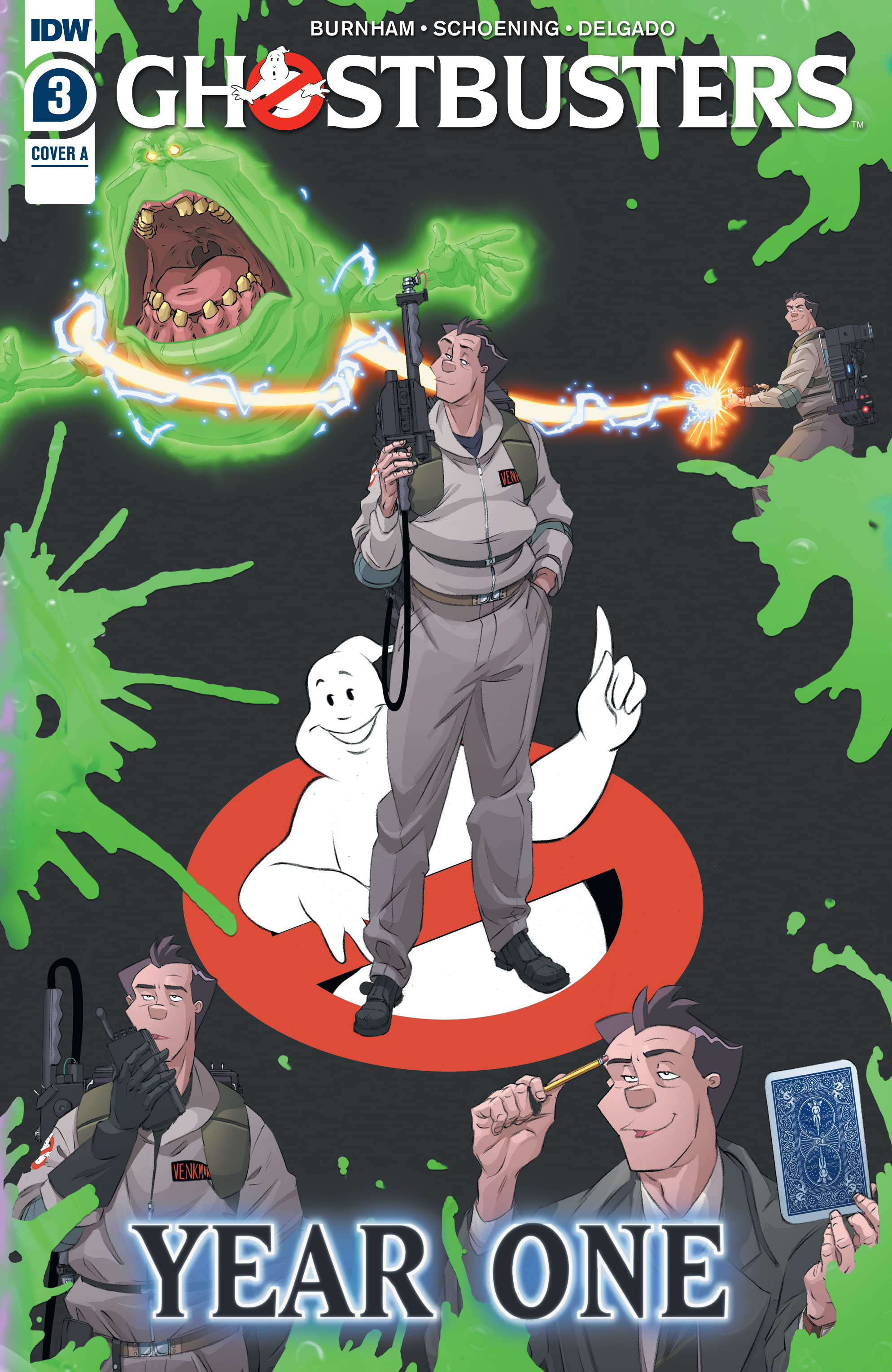 Read online Ghostbusters: Year One comic -  Issue #3 - 1
