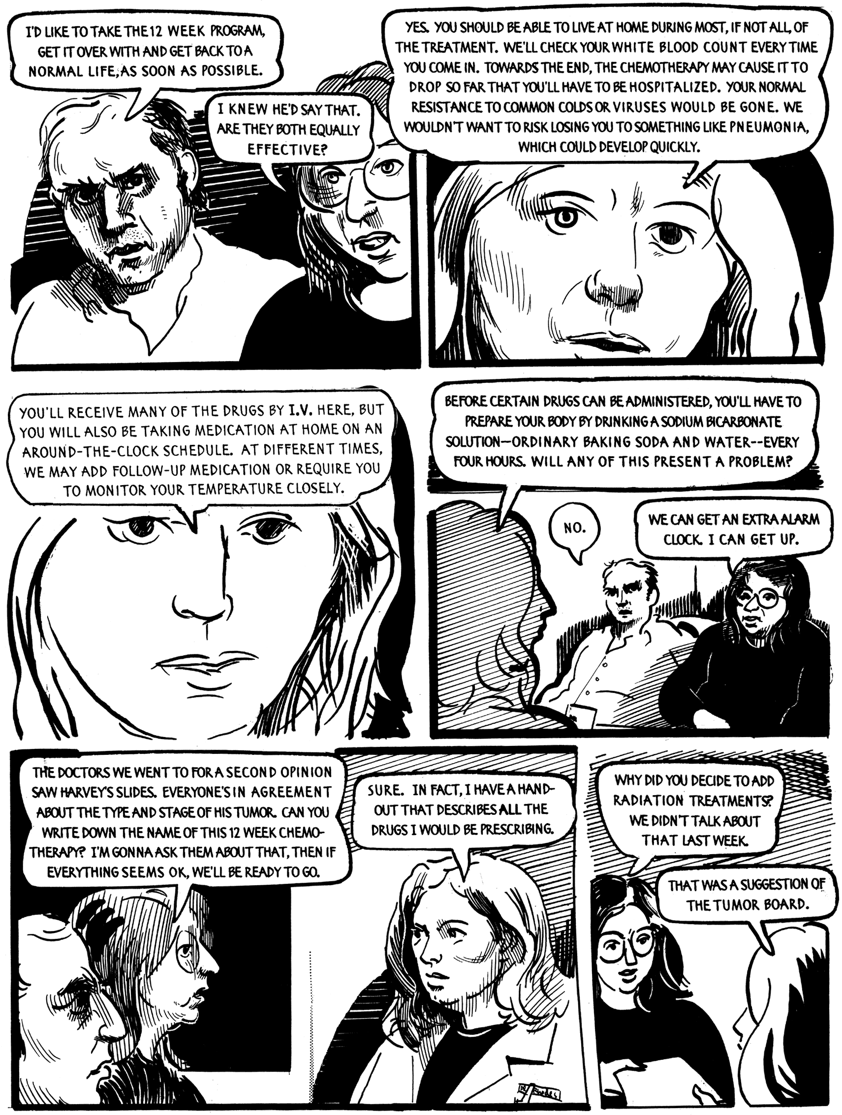 Read online Our Cancer Year comic -  Issue # TPB (Part 2) - 4