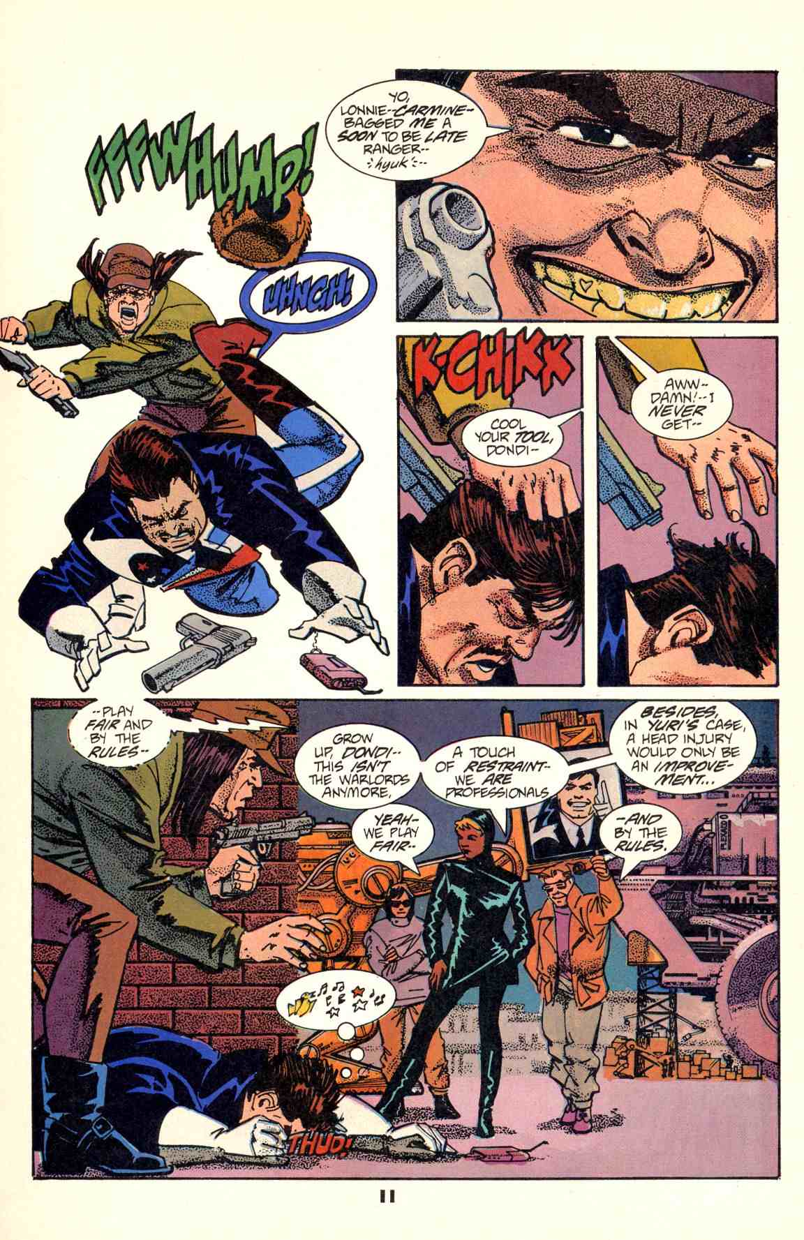 Read online Howard Chaykin's American Flagg comic -  Issue #2 - 13