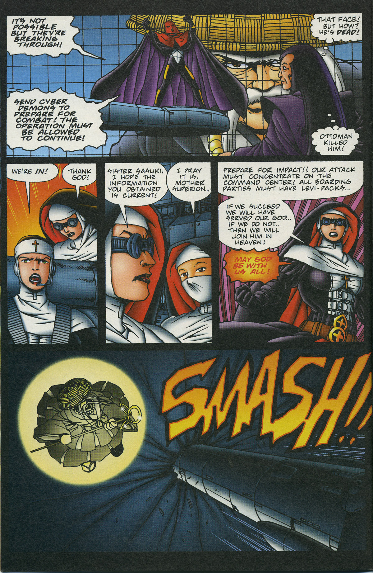 Read online Warrior Nun Areala: Rituals comic -  Issue #6 - 13
