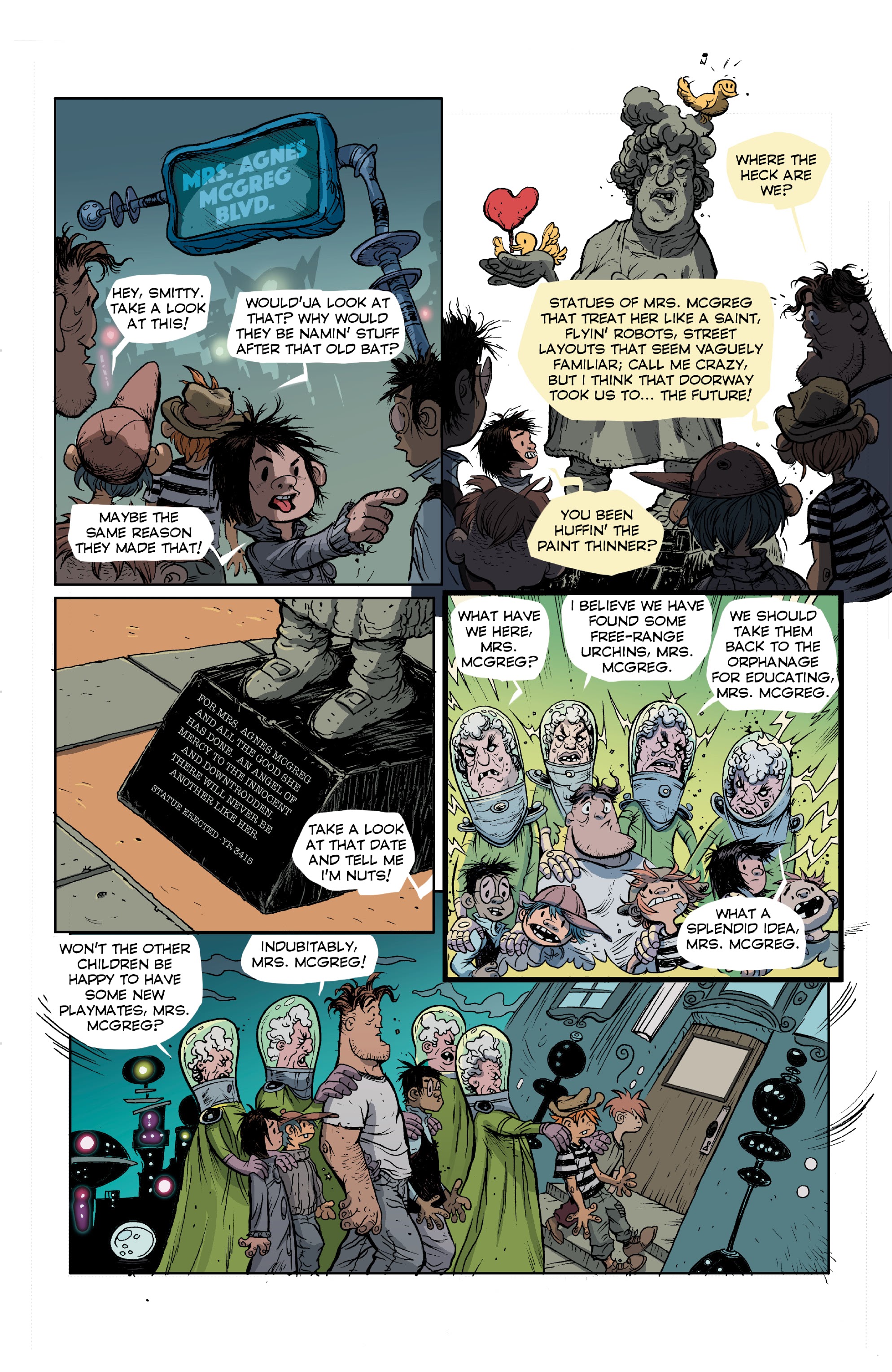 Read online The Unholy Bastards vs. the Future! comic -  Issue # Full - 14