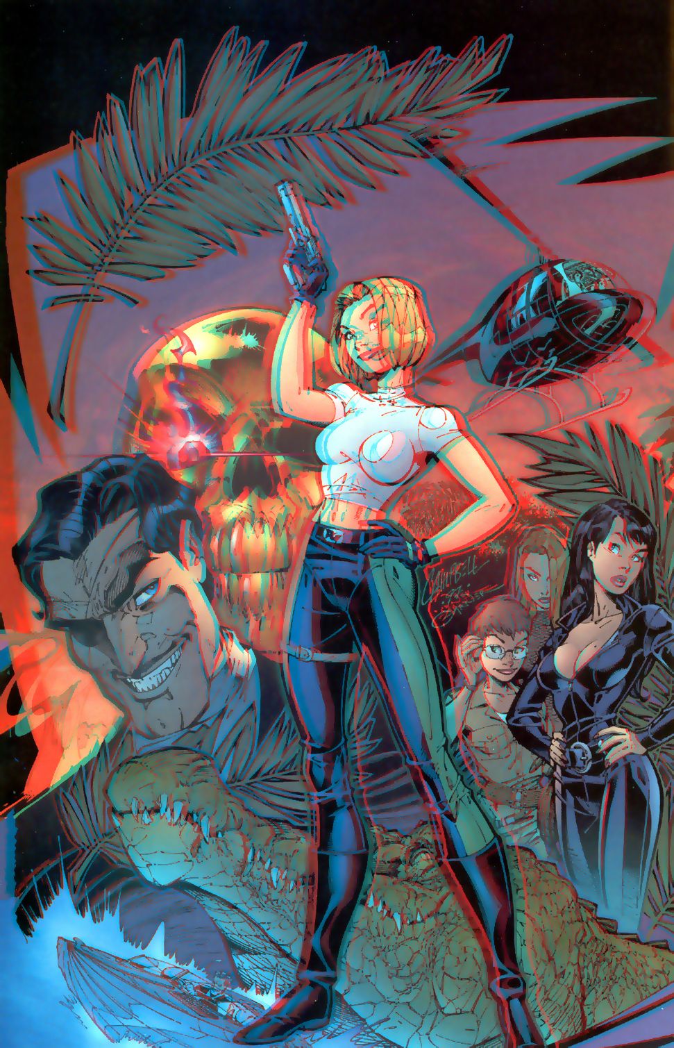 Read online Danger Girl 3-D Special comic -  Issue # Full - 45