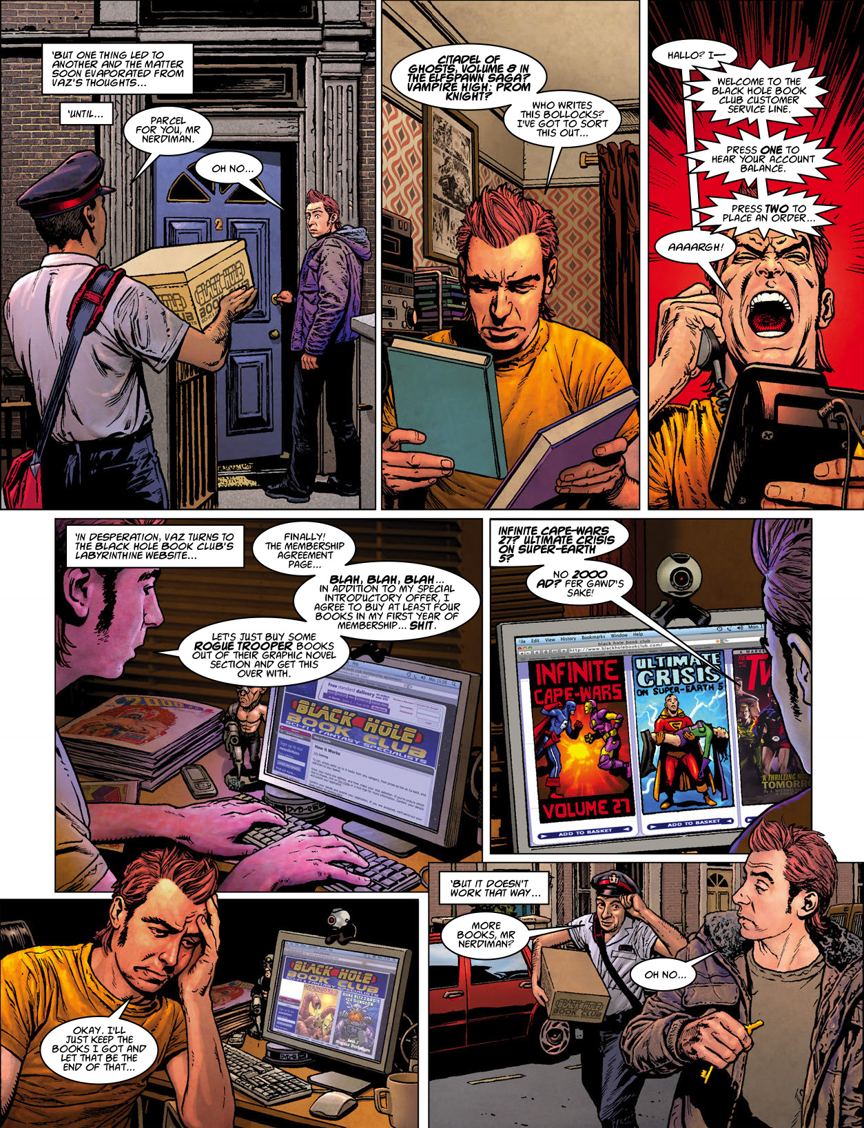 Read online Tharg's Creepy Chronicles comic -  Issue # TPB - 133