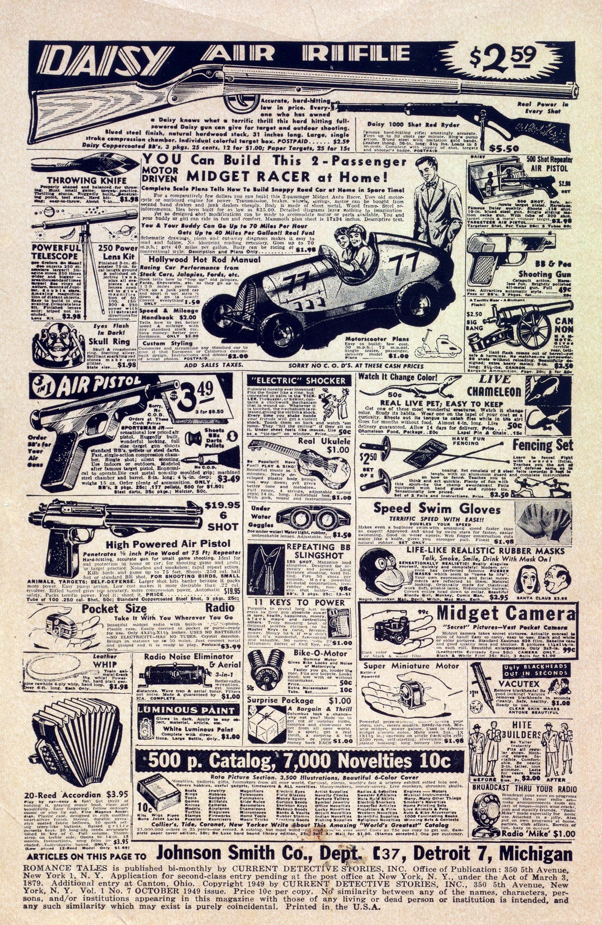 Read online Romance Tales comic -  Issue #7 - 2