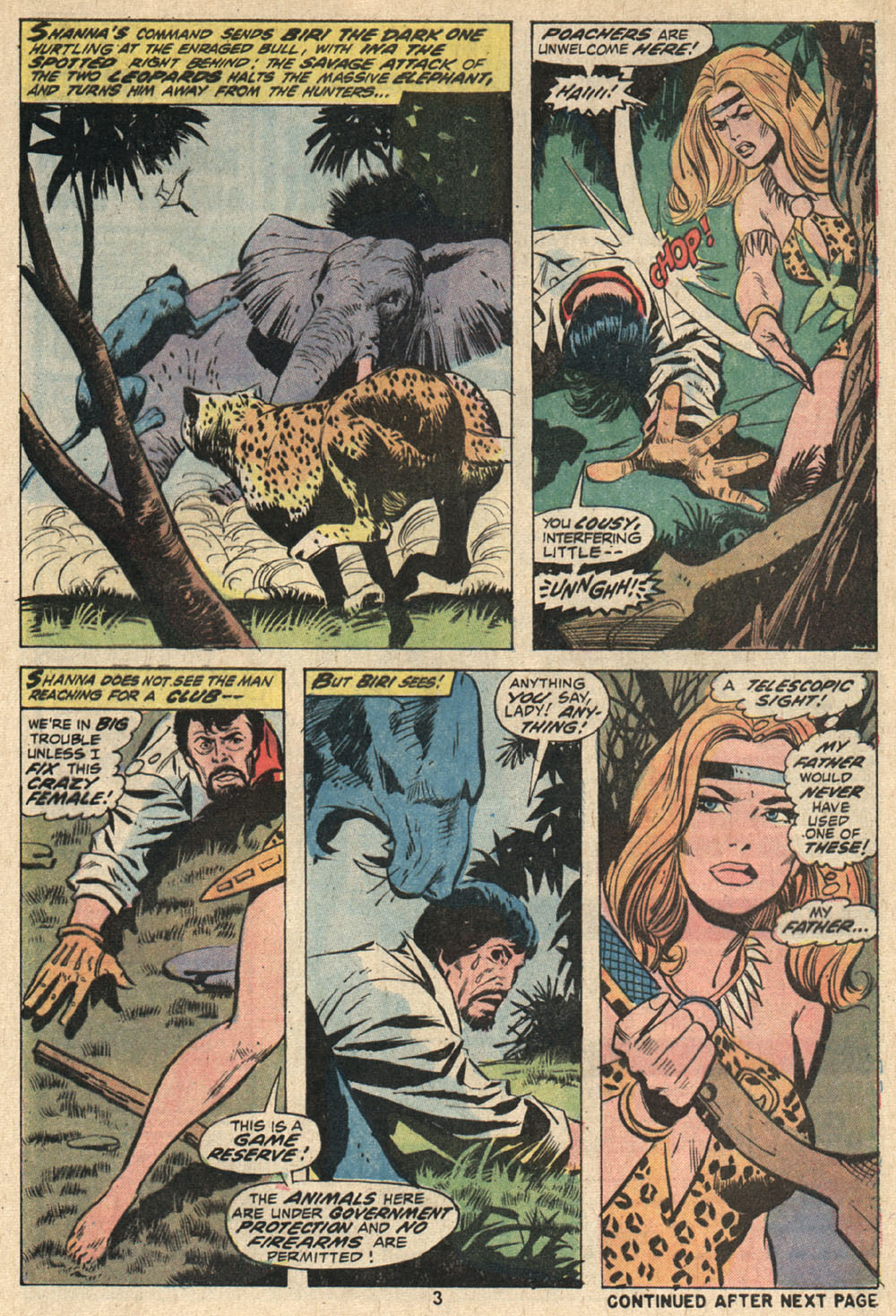 Read online Shanna, the She-Devil (1972) comic -  Issue #1 - 4