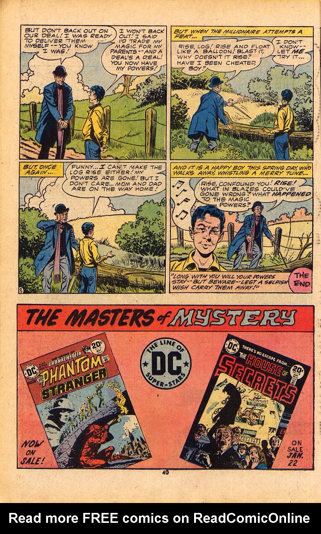 Read online House of Mystery (1951) comic -  Issue #224 - 40