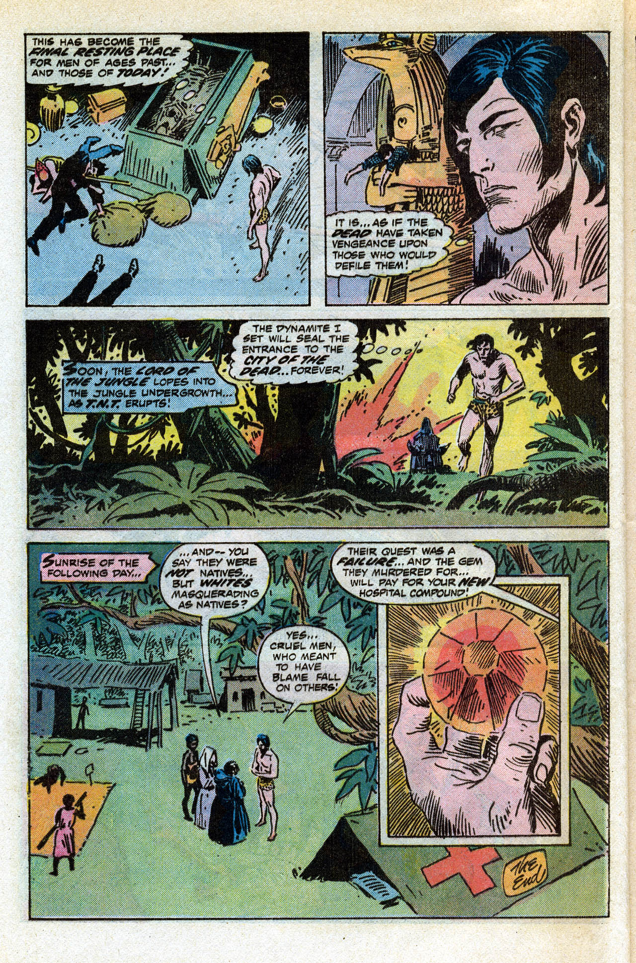 Read online Tarzan (1972) comic -  Issue #258 - 27