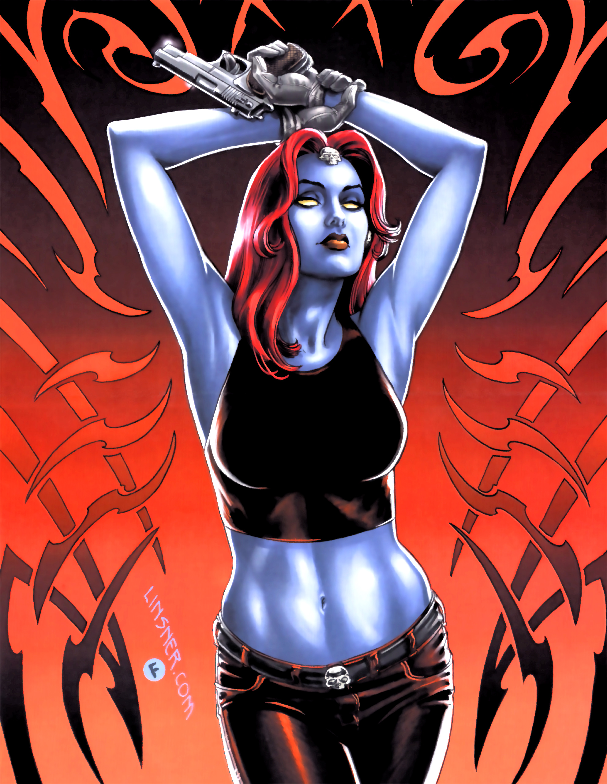 Read online Mystique Poster Book comic -  Issue # Full - 9