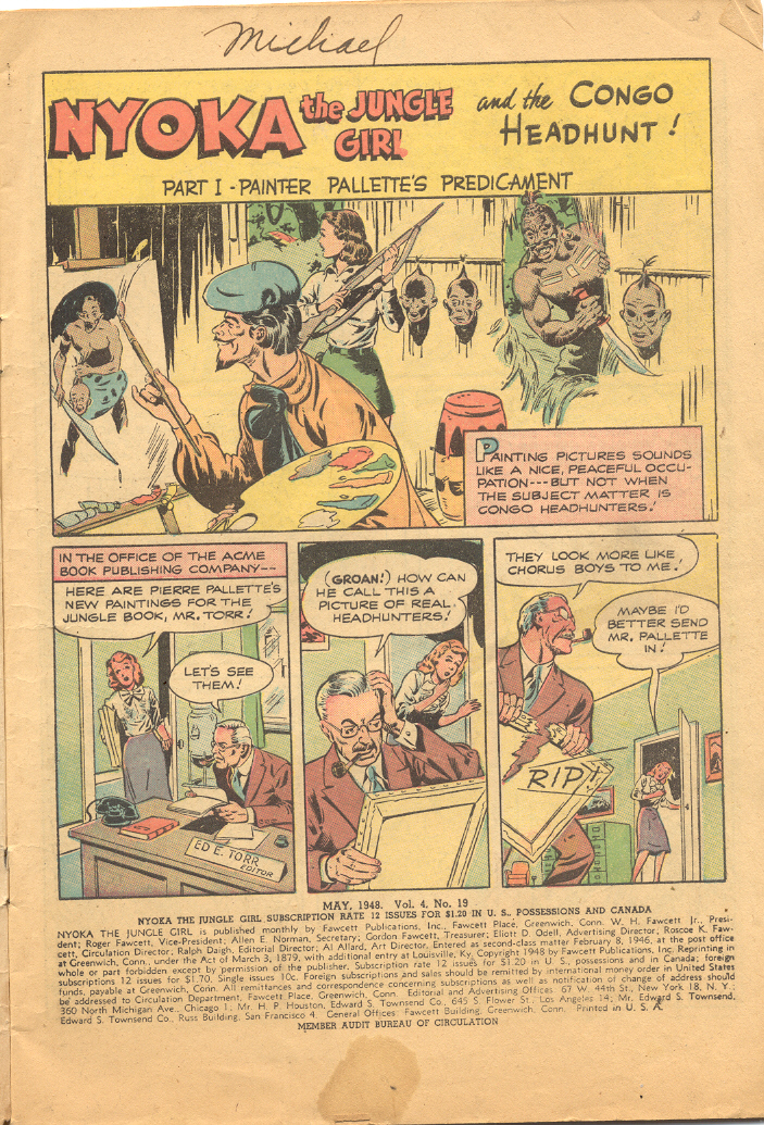 Read online Nyoka the Jungle Girl (1945) comic -  Issue #19 - 3