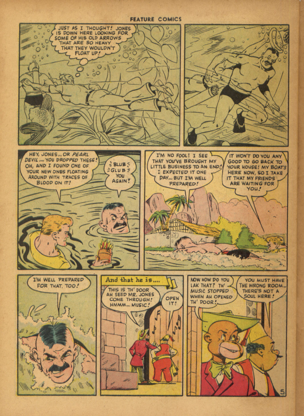 Read online Feature Comics comic -  Issue #104 - 56