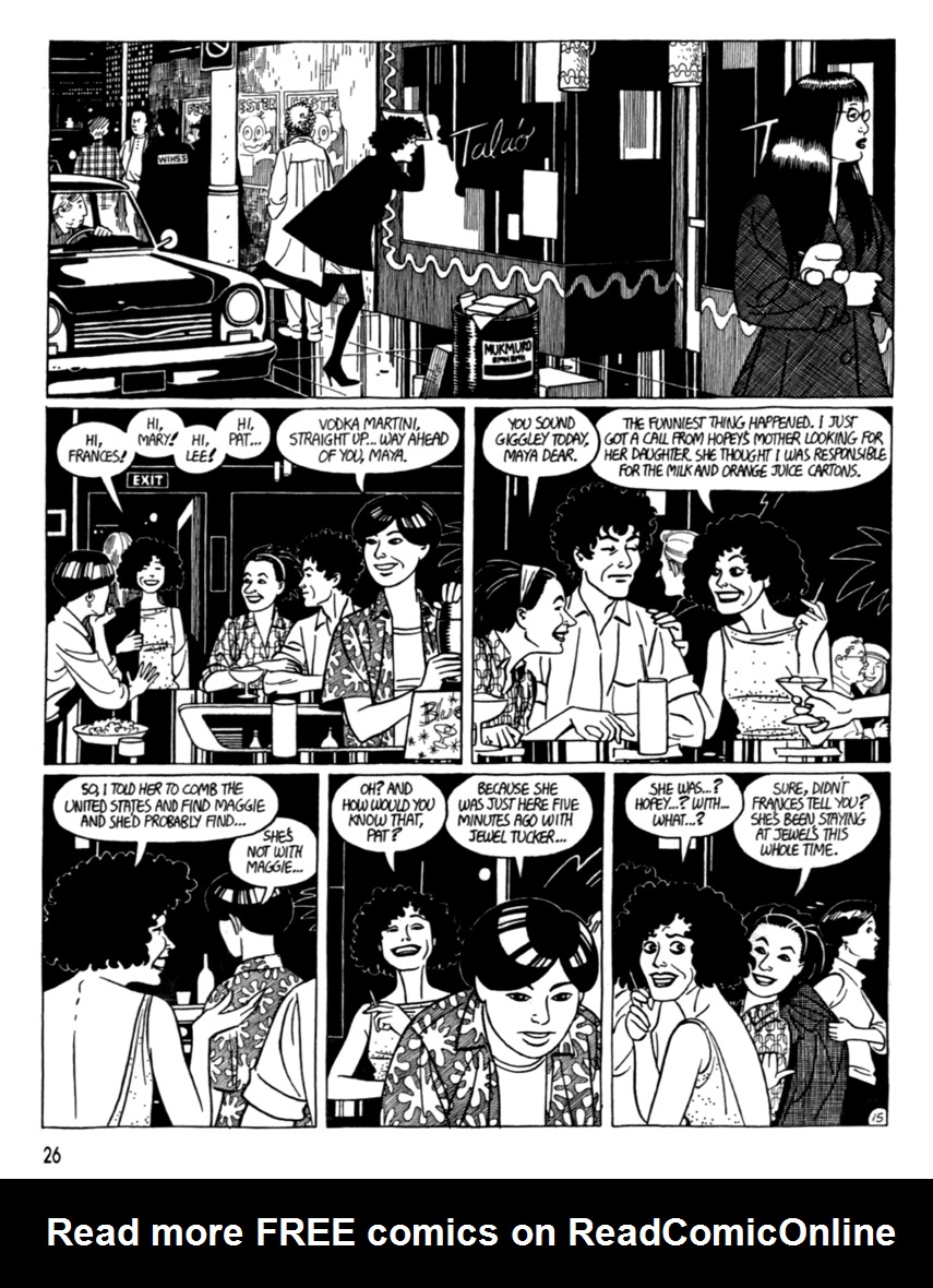 Read online Love and Rockets (1982) comic -  Issue #36 - 28