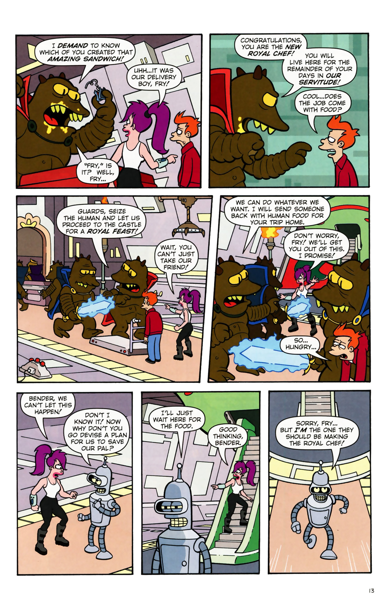 Read online Futurama Comics comic -  Issue #51 - 10