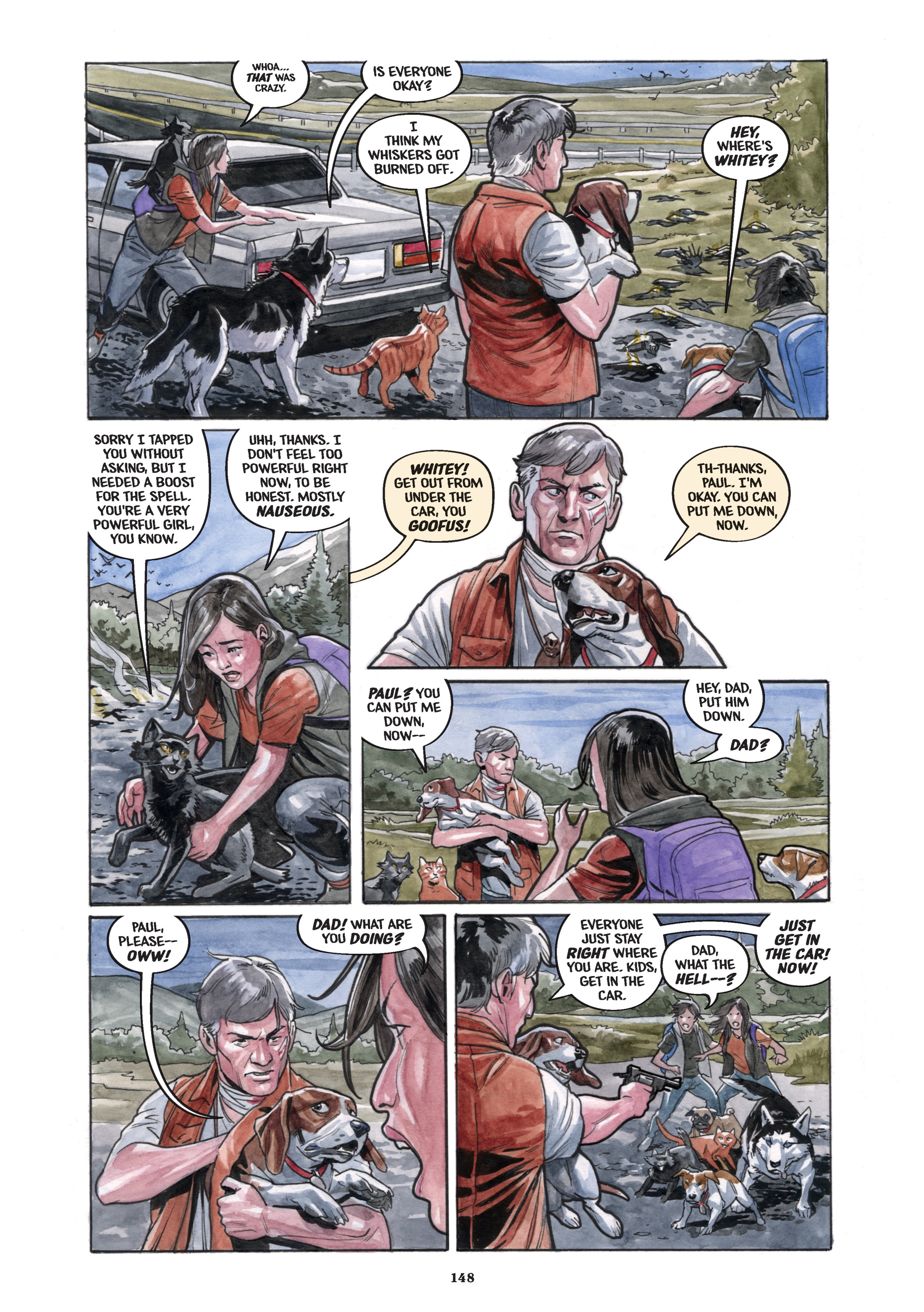 Read online Beasts of Burden: Neighborhood Watch (2019) comic -  Issue # TPB (Part 2) - 50
