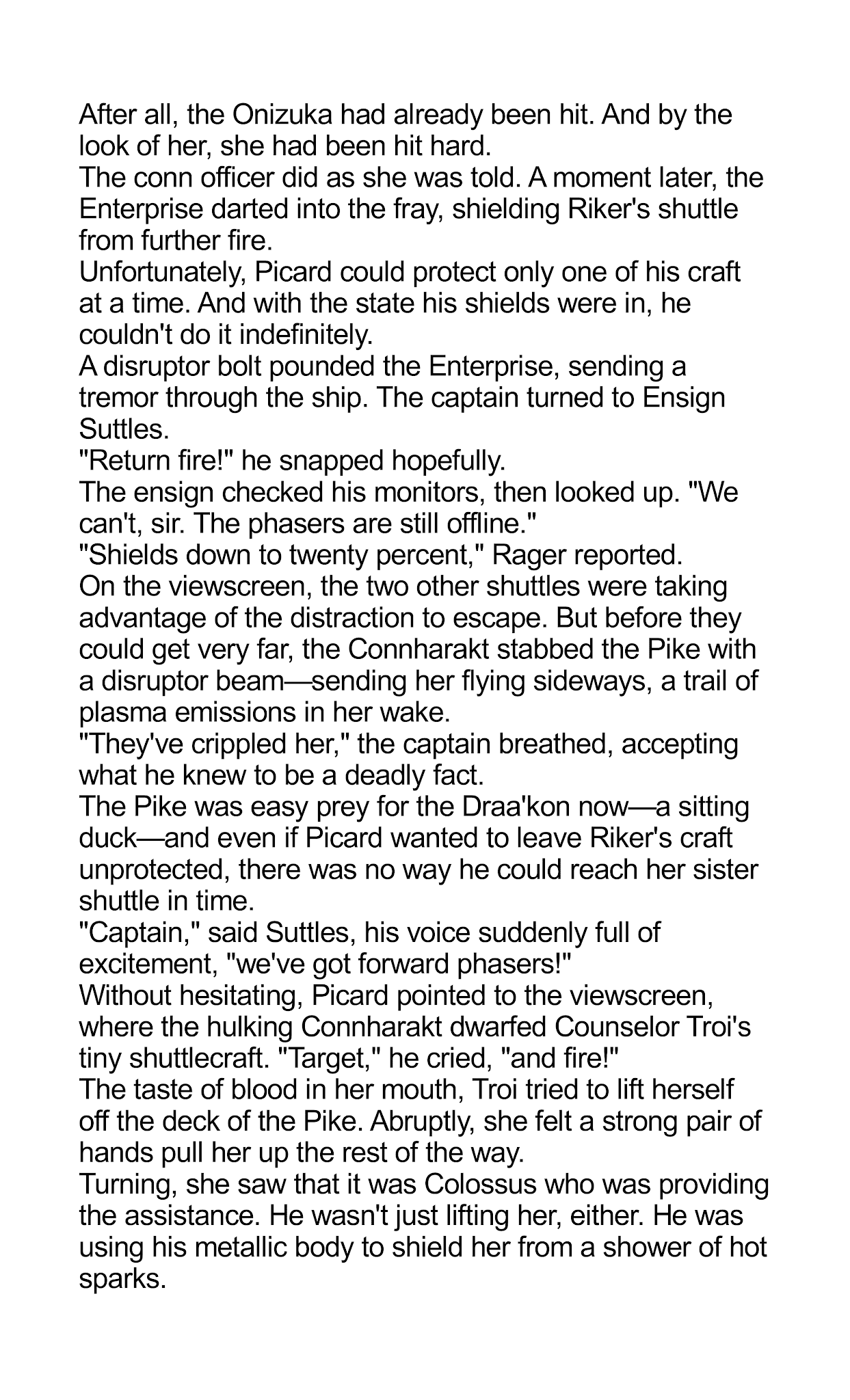 Read online Star Trek: The Next Generation/X-Men: Planet X comic -  Issue # TPB (Part 3) - 33