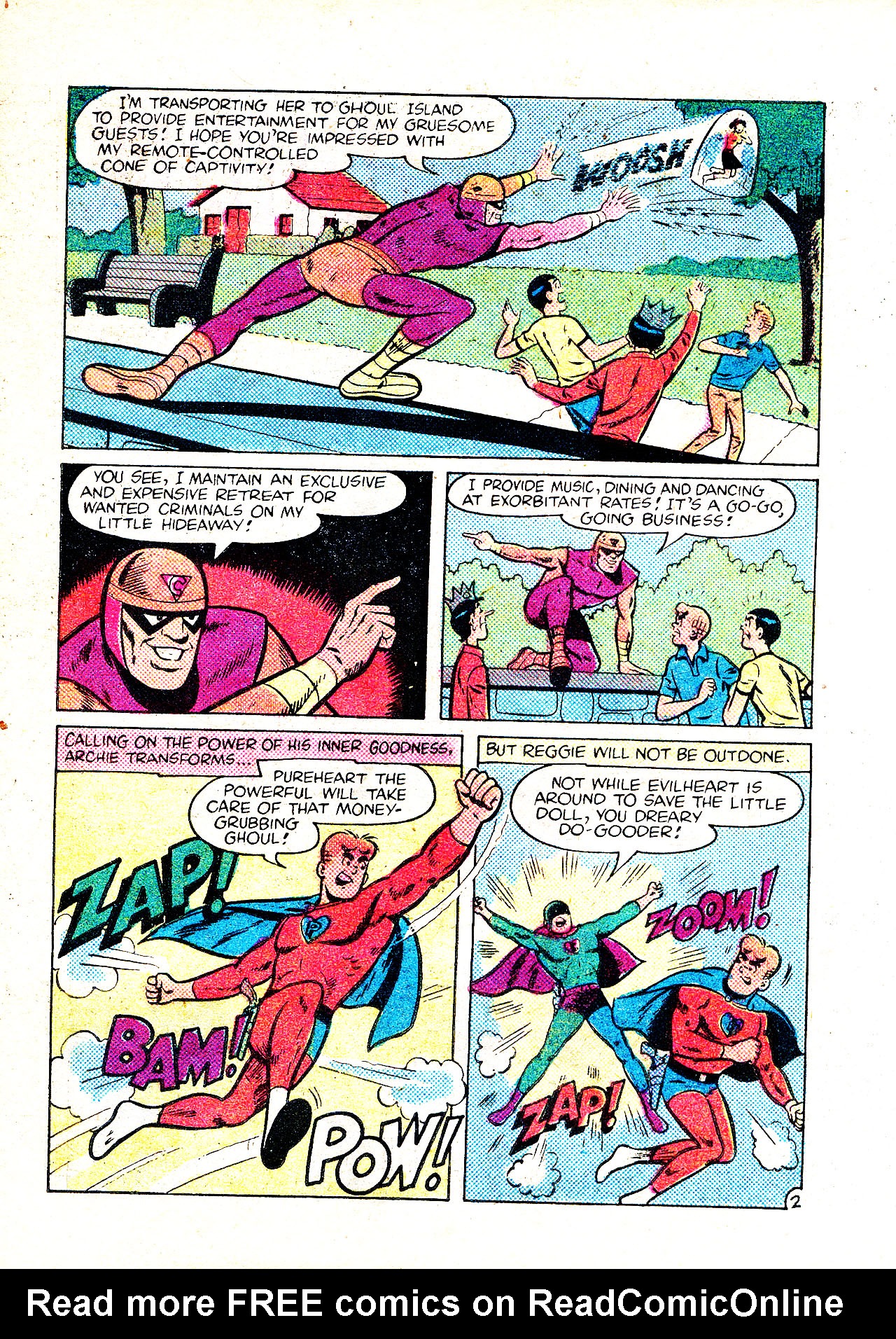 Read online Captain Hero Comics Digest Magazine comic -  Issue # TPB - 66
