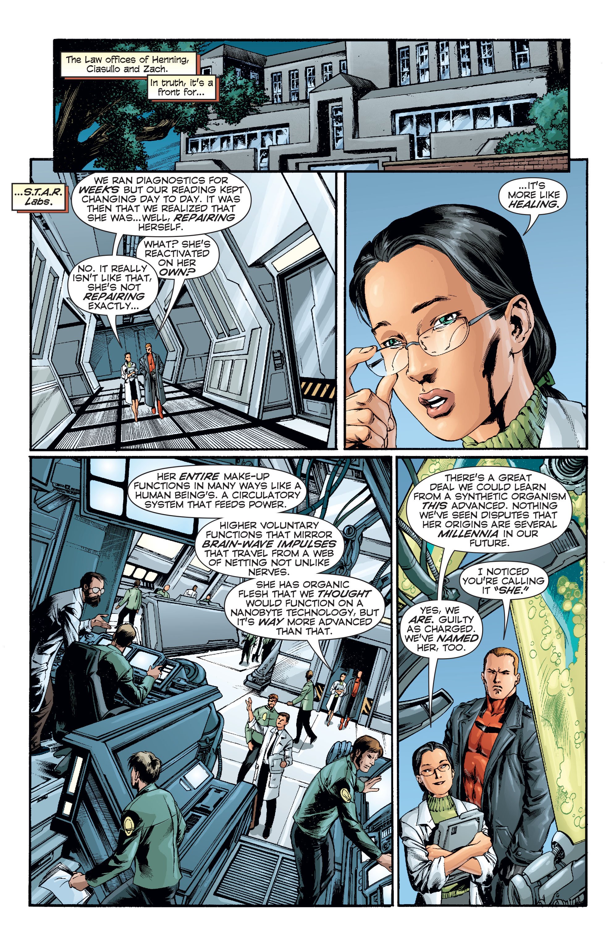 Read online Teen Titans/Outsiders Secret Files comic -  Issue # Full - 22