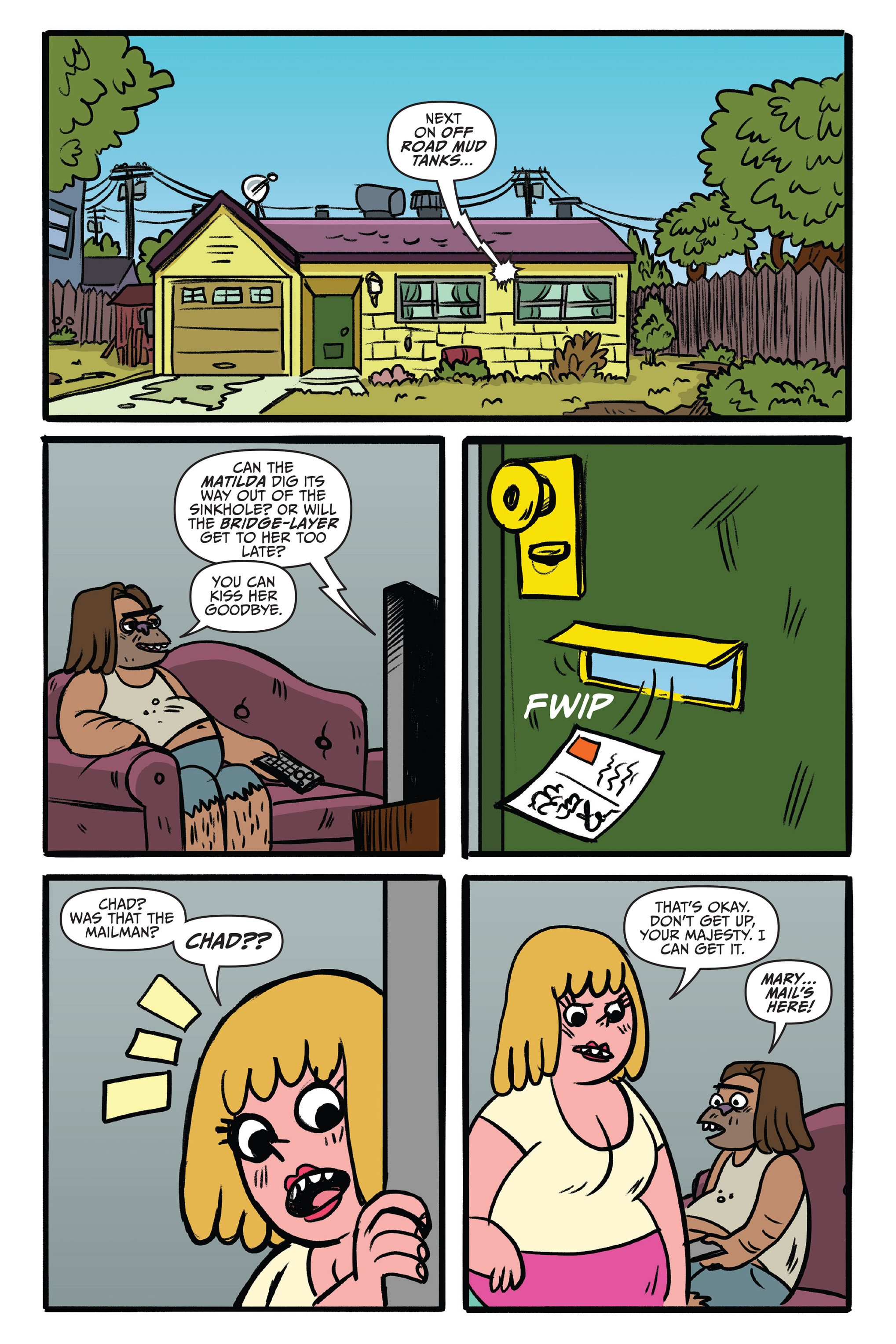 Read online Clarence: Chicken Phantom comic -  Issue # Full - 70